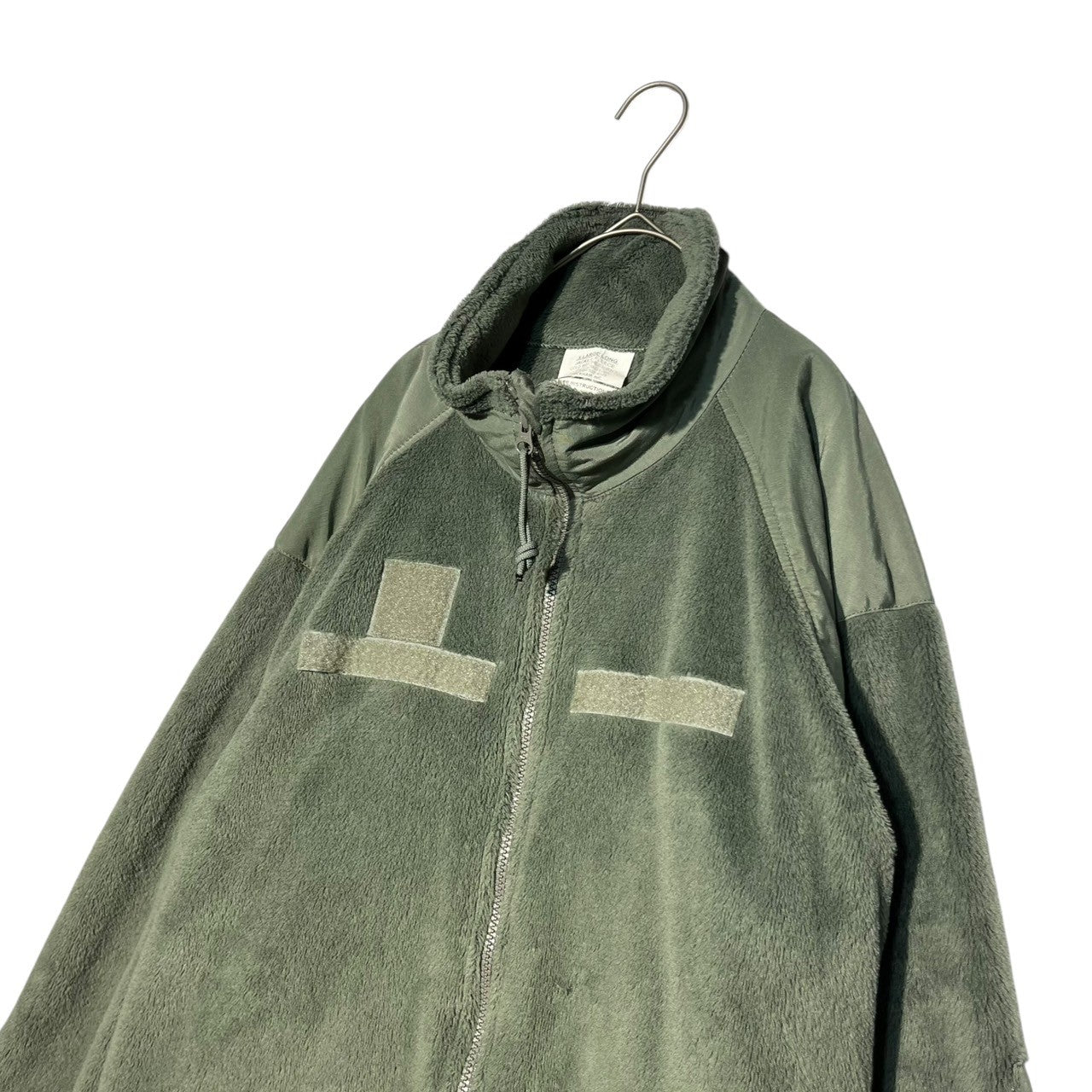 US ARMY(アメリカ軍) ECWCS GEN3 POLARTEC エくワックス ジップアップ フリース ジャケット 8415-01-538-6768 XL カーキ RECKHAM製 ミリタリー