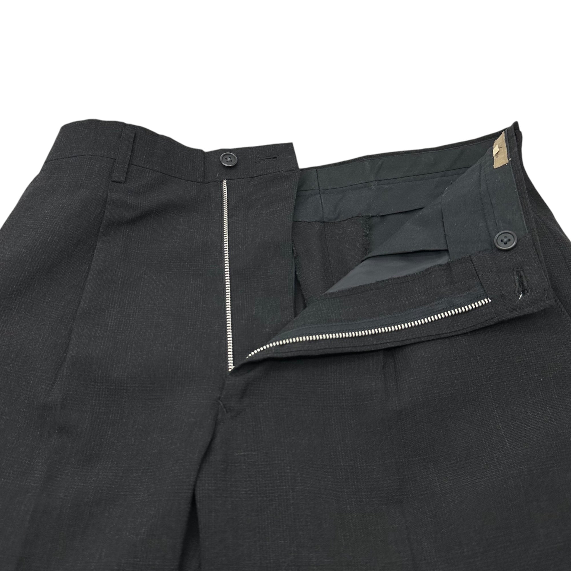 Y's for men(ワイズフォーメン) 80's 2B SET UP JACKET PANTS 80年代 2ボタン セットアップ ジャケット パンツ スーツ M ブラック