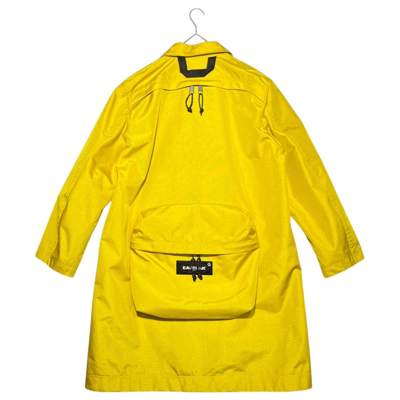 UNDERCOVER×EASTPAK(アンダーカバー×イーストパック) 21AW Nylon backpack coat ナイロン バックパック コート UC2A4307 2(実寸M程度) イエロー ステンカラー リュック ドッキング コラボ