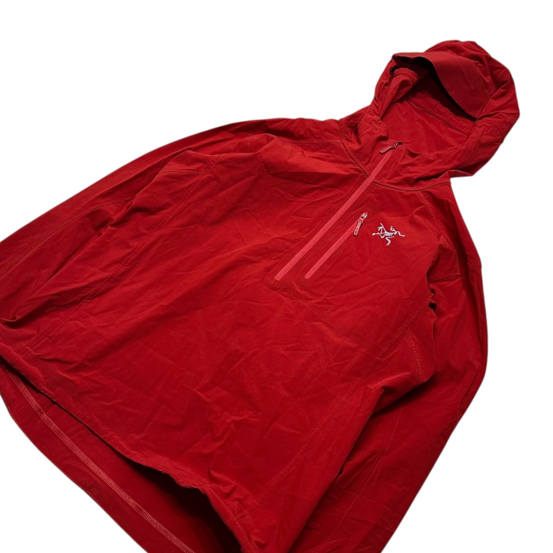 ARC'TERYX(アークテリクス) 19's SIGMA SL ANORAK シグマ アノラック フーディ ナイロン ジャケット 23099-120008 S バーミリオン(朱色のような赤色)