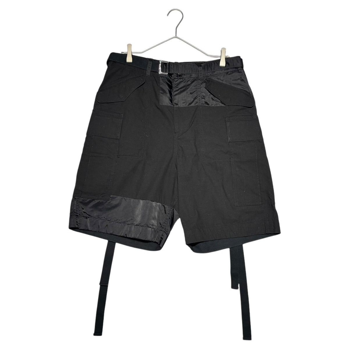 sacai(サカイ) 21SS Cotton Nylon Oxford Short コットン ナイロン 