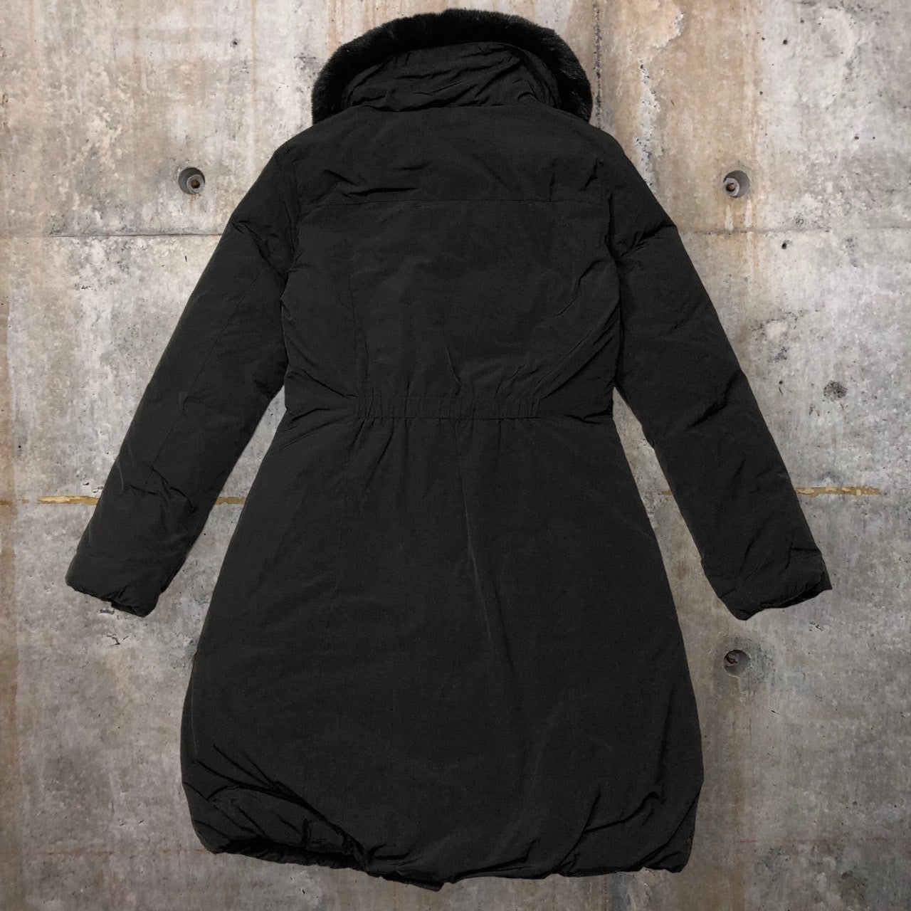 WOOLRICH(ウールリッチ) LUXURY VANCOUVER/フォックスファーダウンコート/ダウンジャケット 1502253 XS ブラック WOOLRICH WOOLEN MILLS