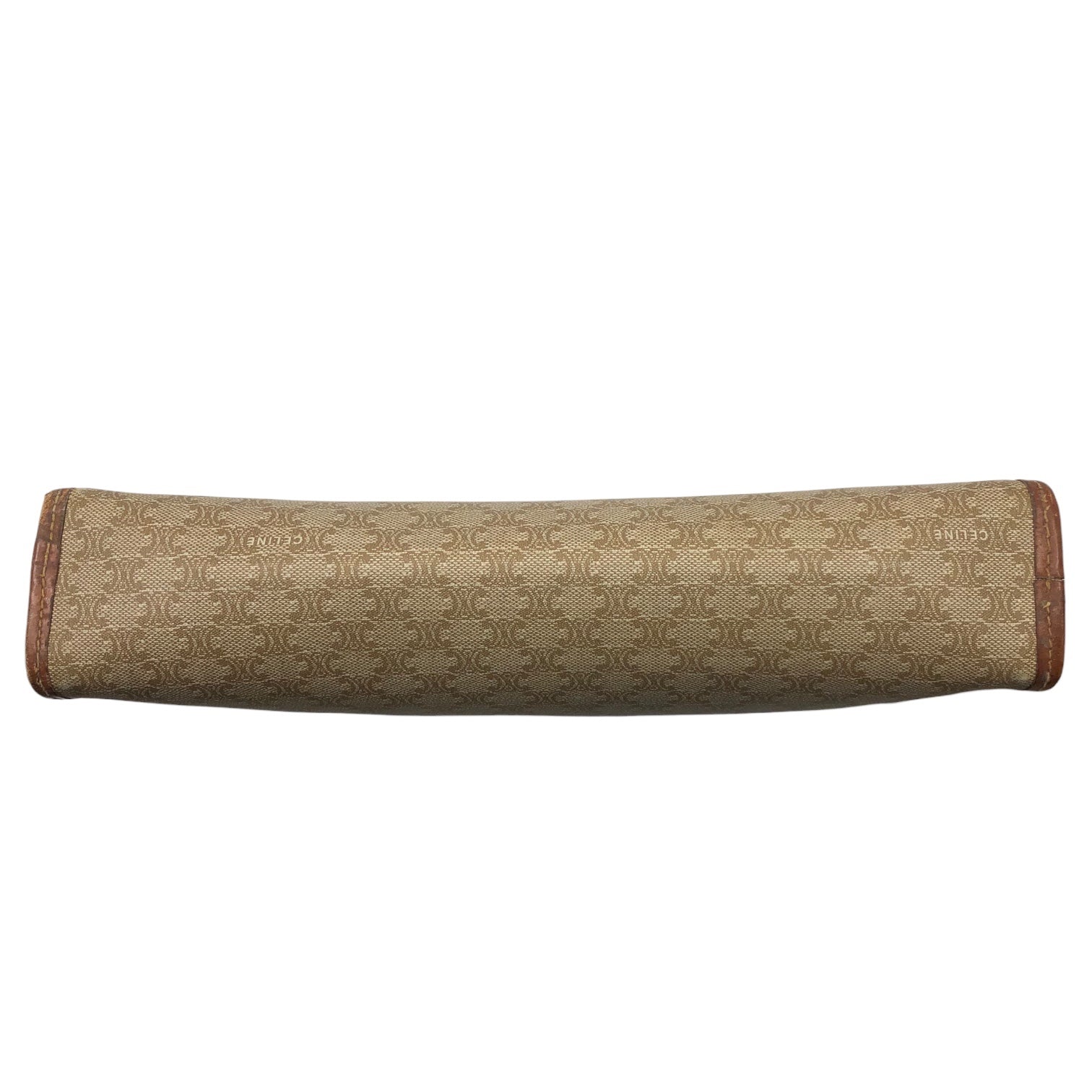 CELINE(セリーヌ) Macadam pattern clutch bag マカダム柄 クラッチ バッグ M06 ブラウン OLD CELINE ヴィンテージ セカンド ポーチ