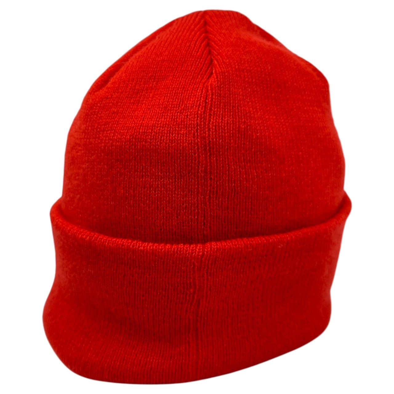 NEW ERA x Fragment Design(ニューエラ × フラグメント デザイン) Patch Logo Knit Cap パッチ ロゴ ニット帽 レッド×ホワイト