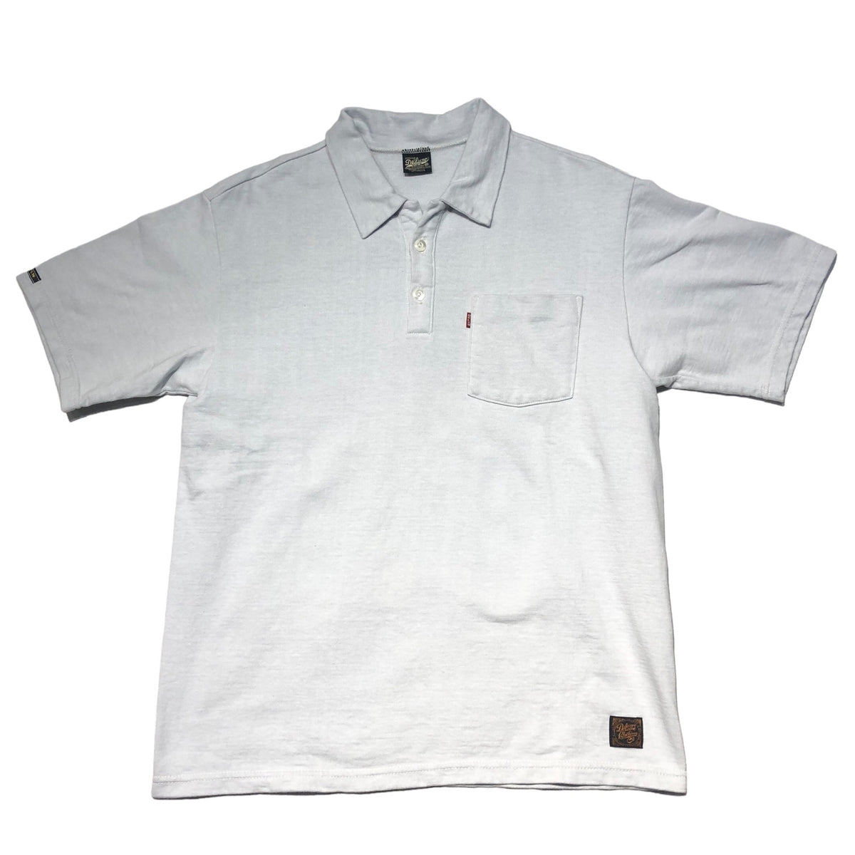 DELUXE WEAR(デラックスウエア) ポロシャツ M ライトグレー