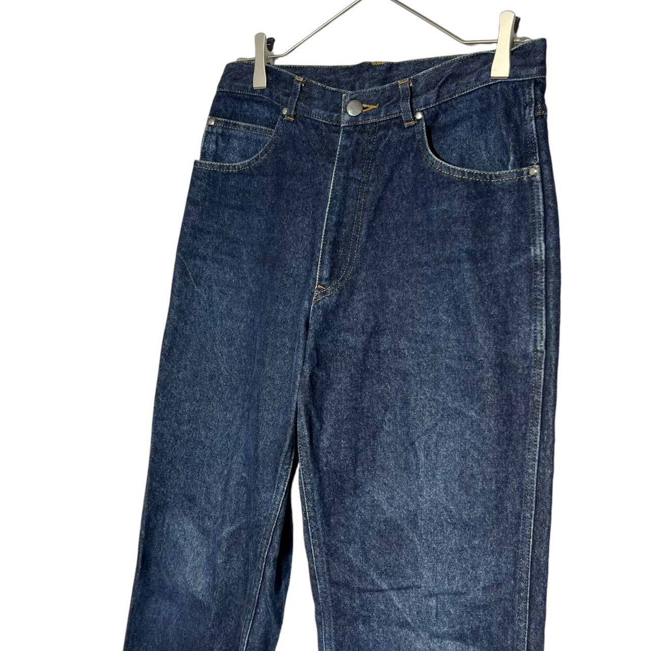 COMME des GARCONS HOMME(コムデギャルソンオム) 90's back check pocket straight denim pants バック チェック ポケット ストレート デニム パンツ HP-05015 M インディゴ 90年代 ヴィンテージ