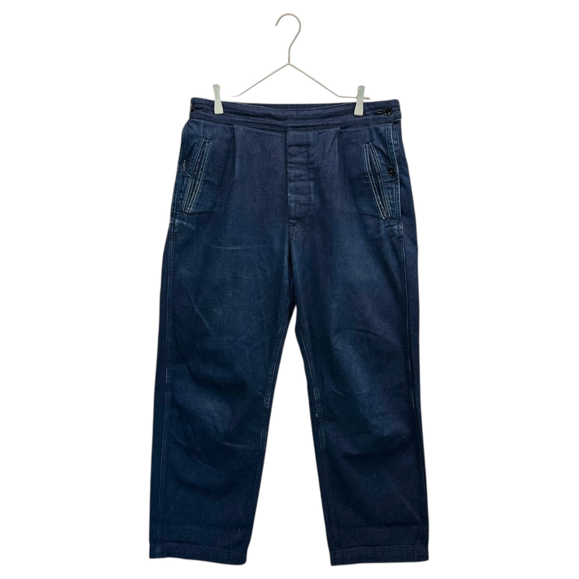 COMOLI(コモリ) Side Adjustable Over Denim pants サイドアジャスター オーバー デニム パンツ J03-03012 1 インディゴ ワイド