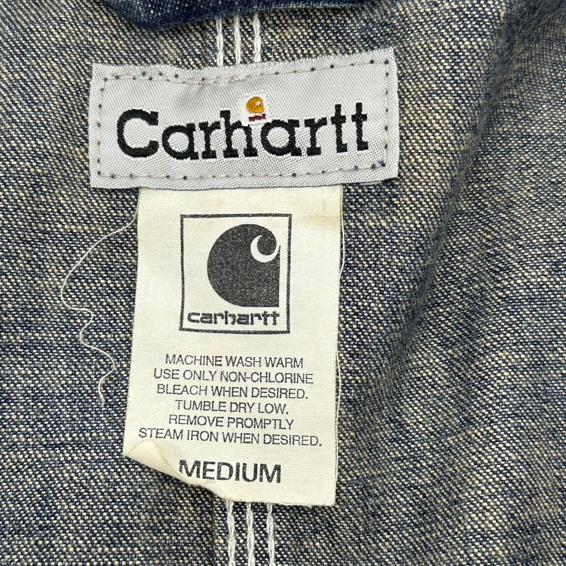 carhartt(カーハート) 00's Denim Coverall Jacket 2000年代 デニム カバーオール ジャケット 00108 ACH-1550 E746-1809 M インディゴ