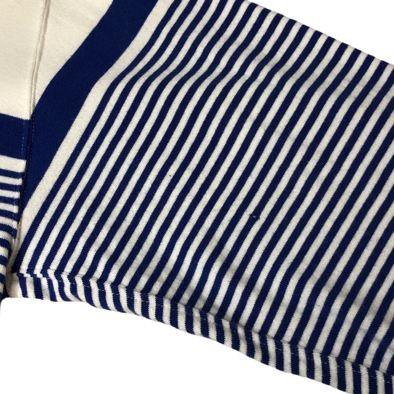 UNUSED(アンユーズド) border cut and sew/ボーダーカットソー US1904 SIZE 1(S) ホワイト×ブルー