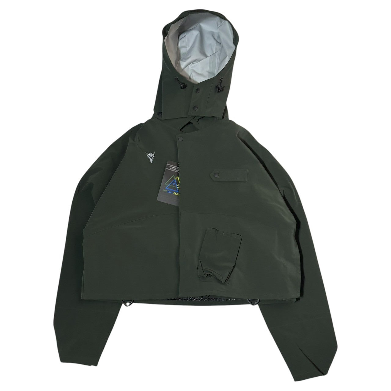 South2 West8 S2W8(サウス2ウエスト8) RIVER WALKER STRETCH FISHING JACKET リバーウォーカー ストレッチ フィッシング ジャケット L グリーン マウンテンパーカー