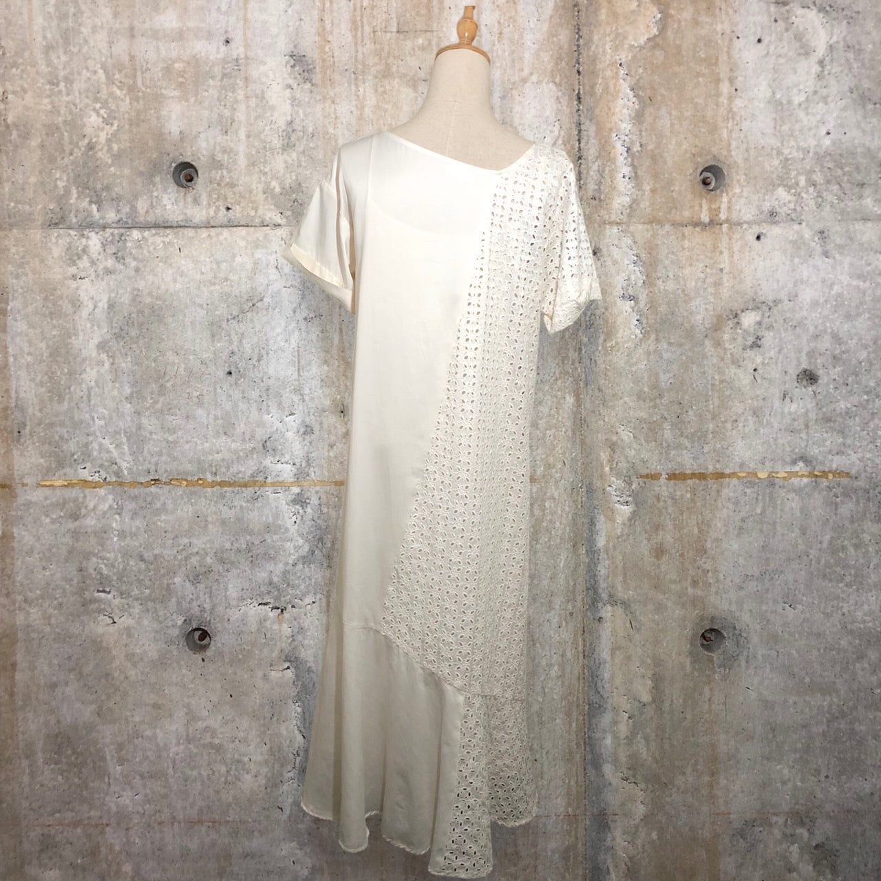 REKISAMI(レキサミ) エンブロイダリーコンビドレス RO-19122 1(Sサイズ程度) ホワイト