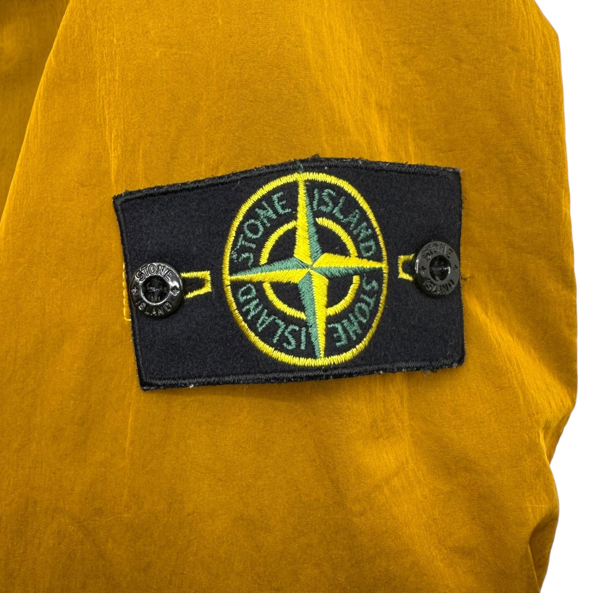 STONE ISLAND(ストーンアイランド) 2017 Orange Nylon Metal Flock Hooded Jacket オレンジ ナイロン メタル フロック フーデッド ジャケット 6715Q0936 XL オレンジ