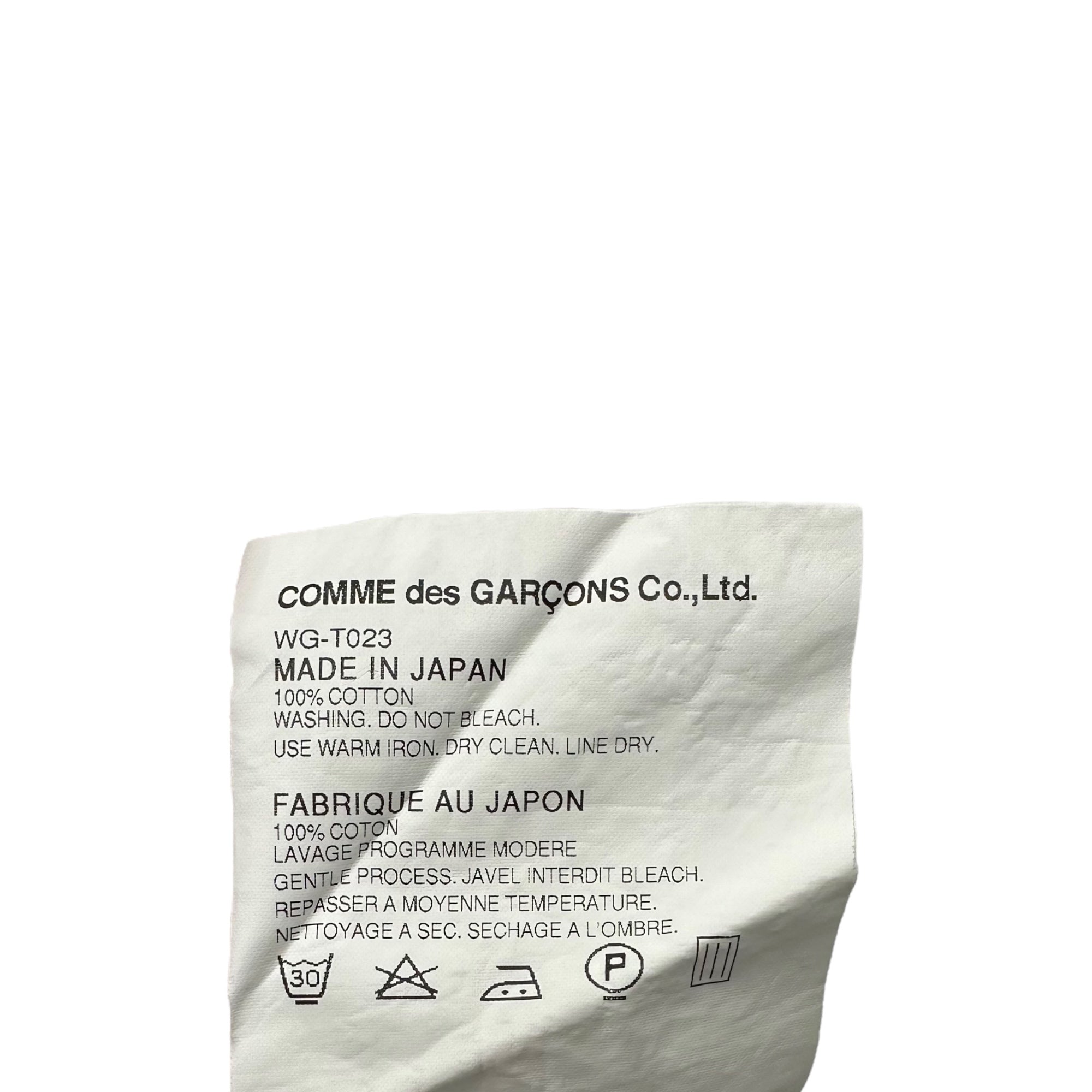 CdG JUNYA WATANABE MAN×SAINT JAMES(コムデギャルソンジュンヤワタナベマン×セントジェームス) 11SS Inside-out Striped L/S Cut and Sewn インサイドアウト ボーダー 長袖 カットソー WG-T023 S ホワイト×ネイビー AD2010