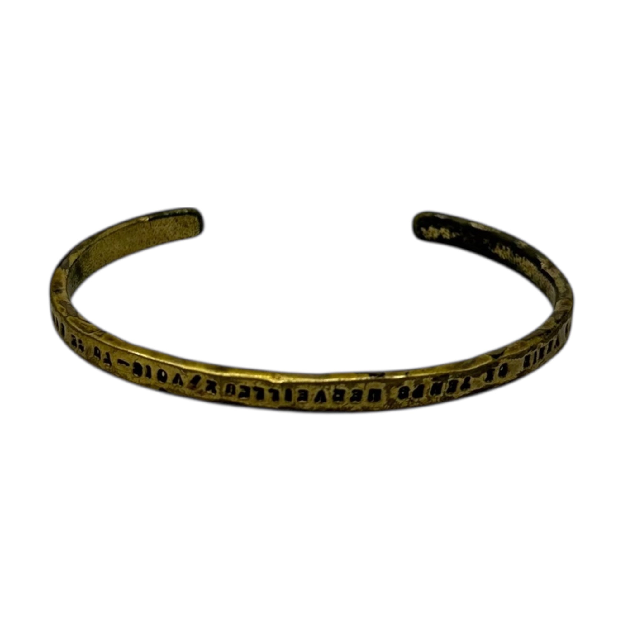 SERGE THORAVAL(セルジュトラバル) Bonheur 幸せの手錠 ゴールド バングル