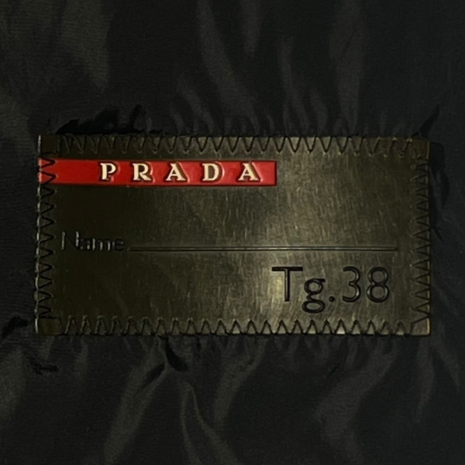 PRADA SPORT(プラダスポーツ) 00's Padded hooded nylon jacket 中綿 フーデット ナイロン ジャケット 38(M程度) ブラック Y2K テック アーカイブ