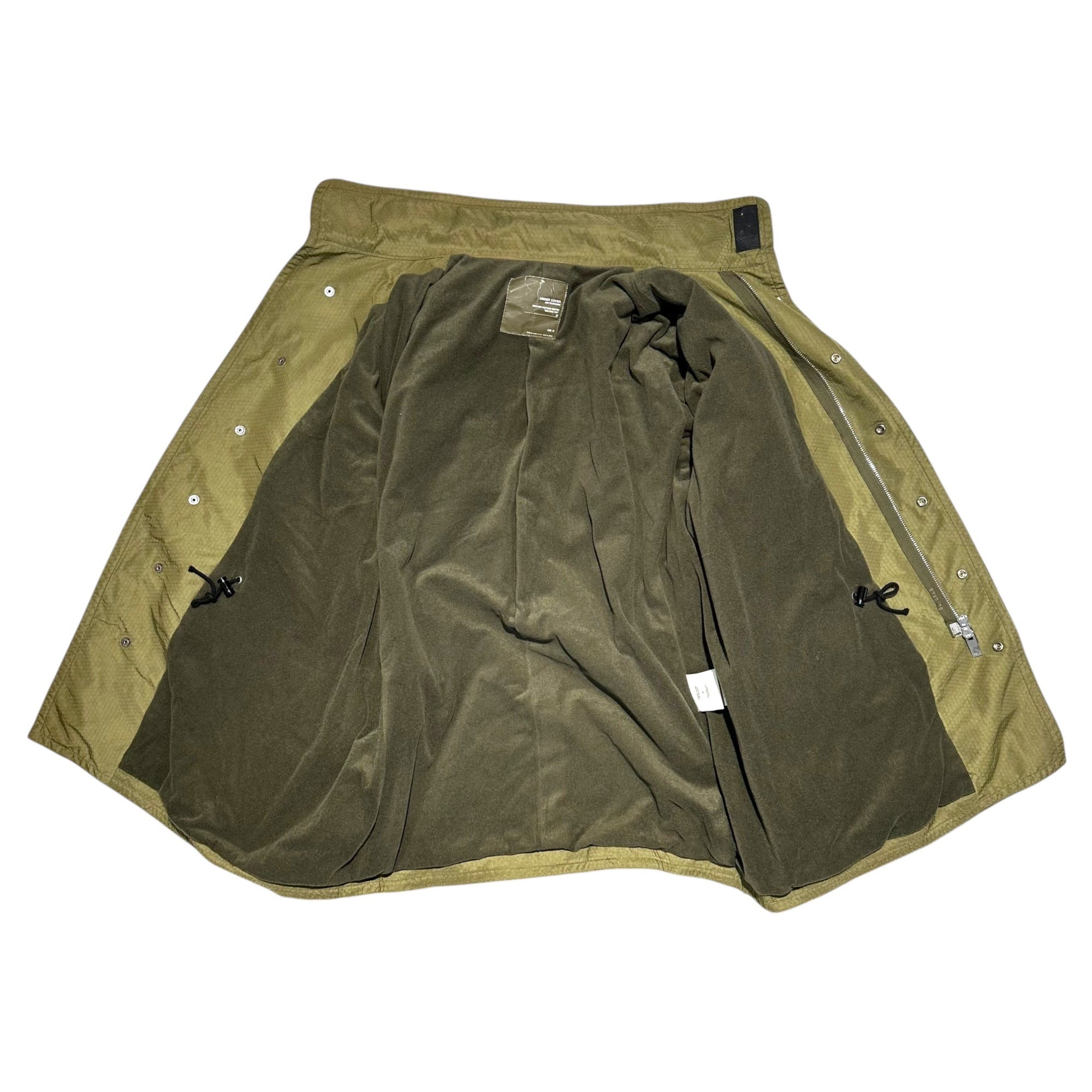 UNDERCOVER(アンダーカバー) 00AW “MELTING POT” gfy Military Nylon Jacket メルティングポット期 ミリタリー ナイロン ジャケット D203 M オリーブ アーカイブ 00s