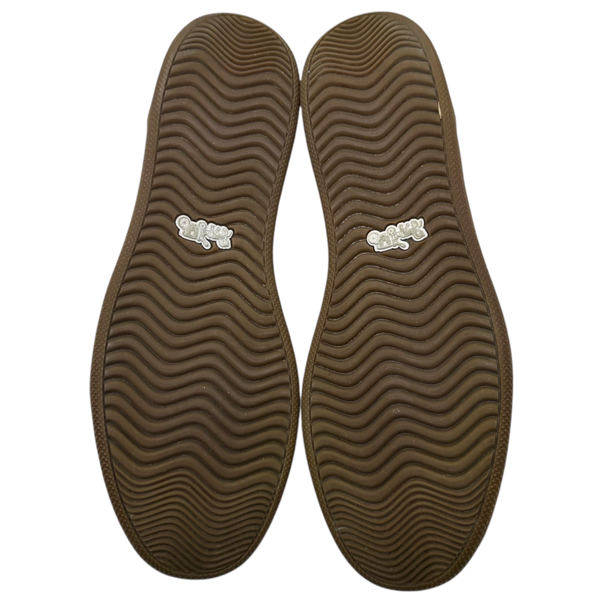 COACH(コーチ) GERMAN TRAINER ジャーマン トレーナー G1555 27cm ホワイト×グレー ローカット シューズ スニーカー レザー 箱付