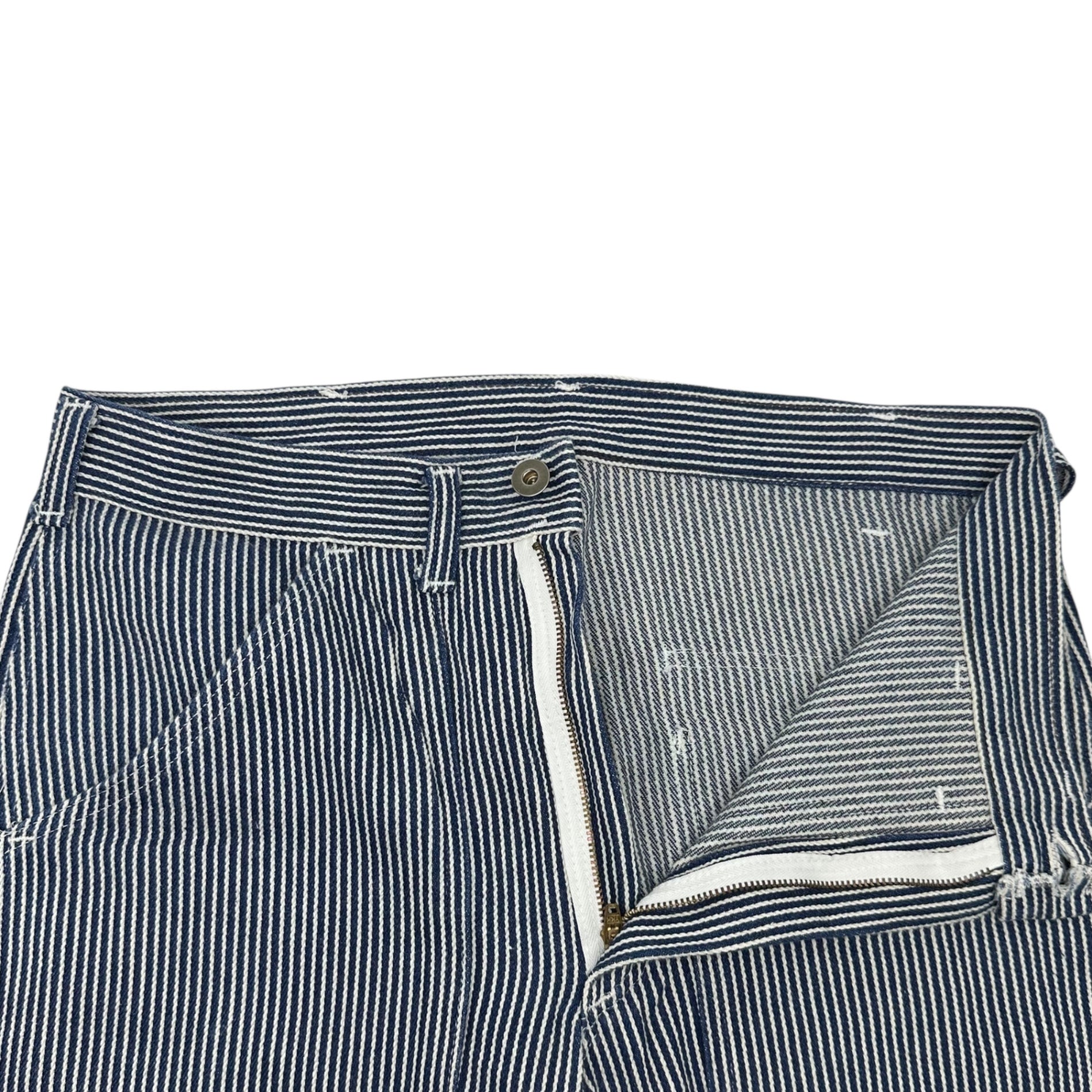 Stan Ray(スタンレイ) USA made Hickory Work Pants ヒッコリー ワーク パンツ 1213 W34 L30 インディゴ×ホワイト USA製