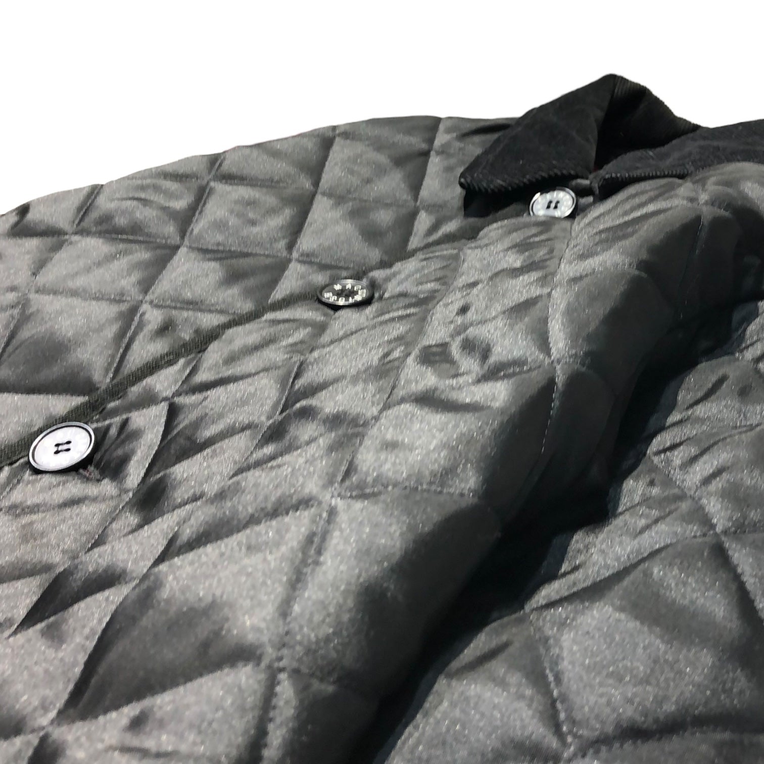 MACKINTOSH(マッキントッシュ) キルティング ジャケット 38(M程度) ブラック×レッド コート 中綿