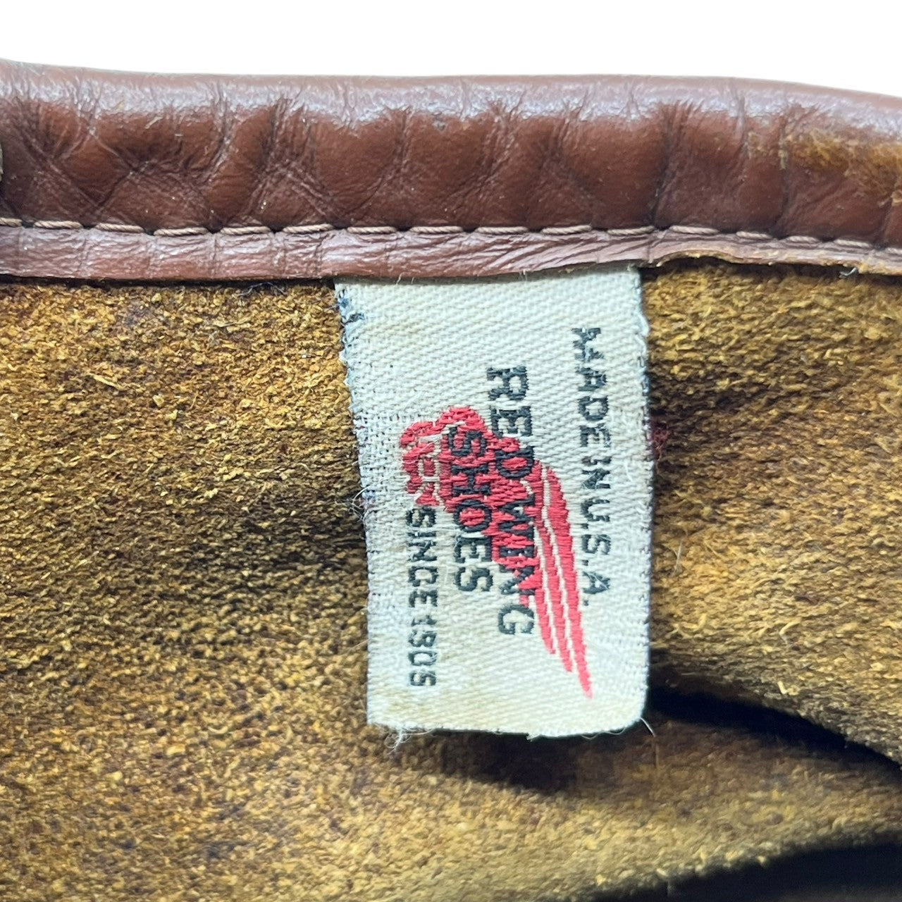 REDWING(レッドウィング) 90's~00's 6-inch Classic Moc 6インチ クラシックモック 875 8 1/2(26.5cm) ブラウン 縦羽タグ 90年代後期~00年代 ワーク ブーツ レザー ヴィンテージ