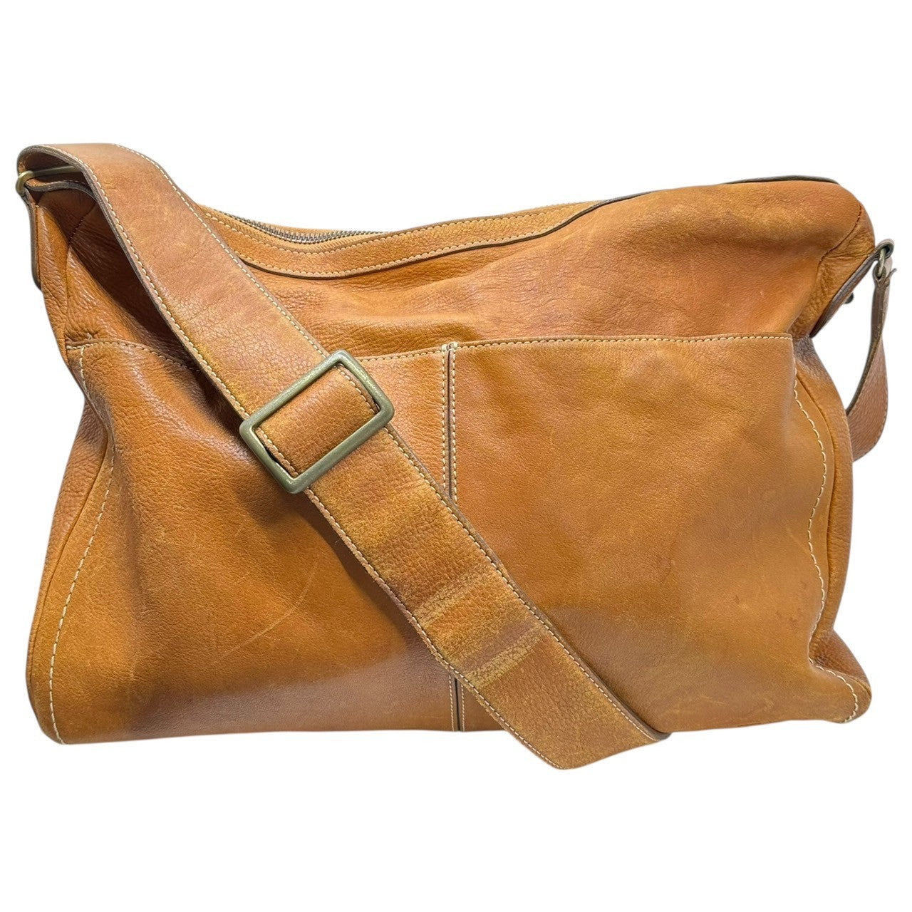 TSUCHIYA KABAN(土屋鞄製造所) Big Leather Shoulder Bag ビッグ 