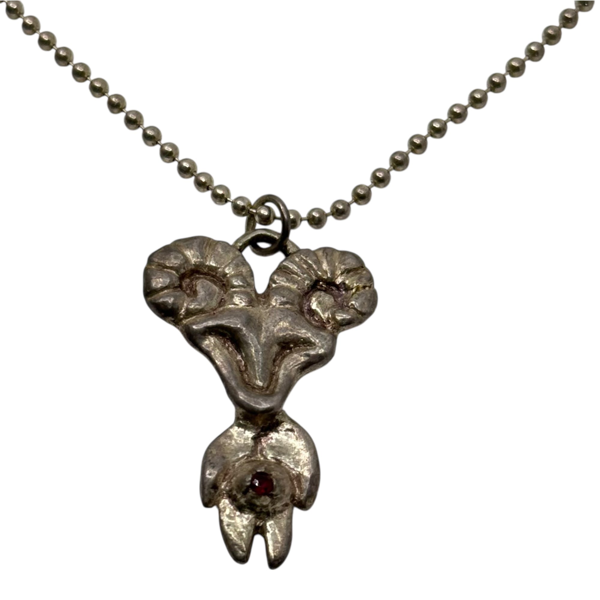 STONE BELLY(ストーンベリー) 925 Silver PREGGO PAN NECKLACE プレゴパン ネックレス シルバー 石 ジュエリー ストックホルム発ブランド