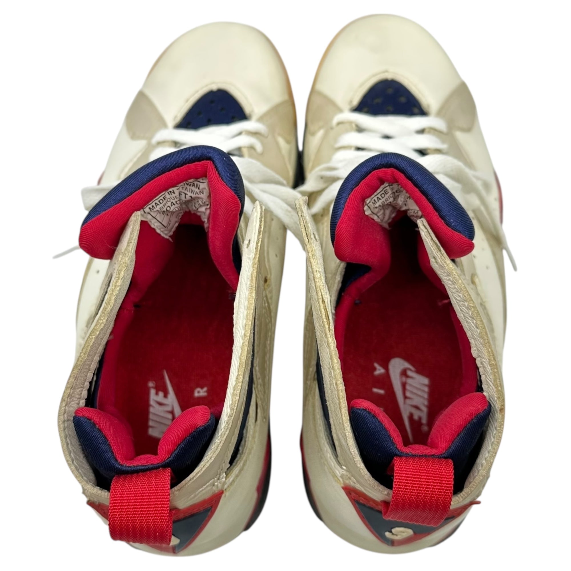 NIKE(ナイキ) NIKE(ナイキ) 1992 AIR JORDAN 7 OLYMPIC エアジョーダン 7 オリンピック 920406FT1 26cm ホワイト×ネイビー×レッド 1992年製 ヴィンテージ 箱付