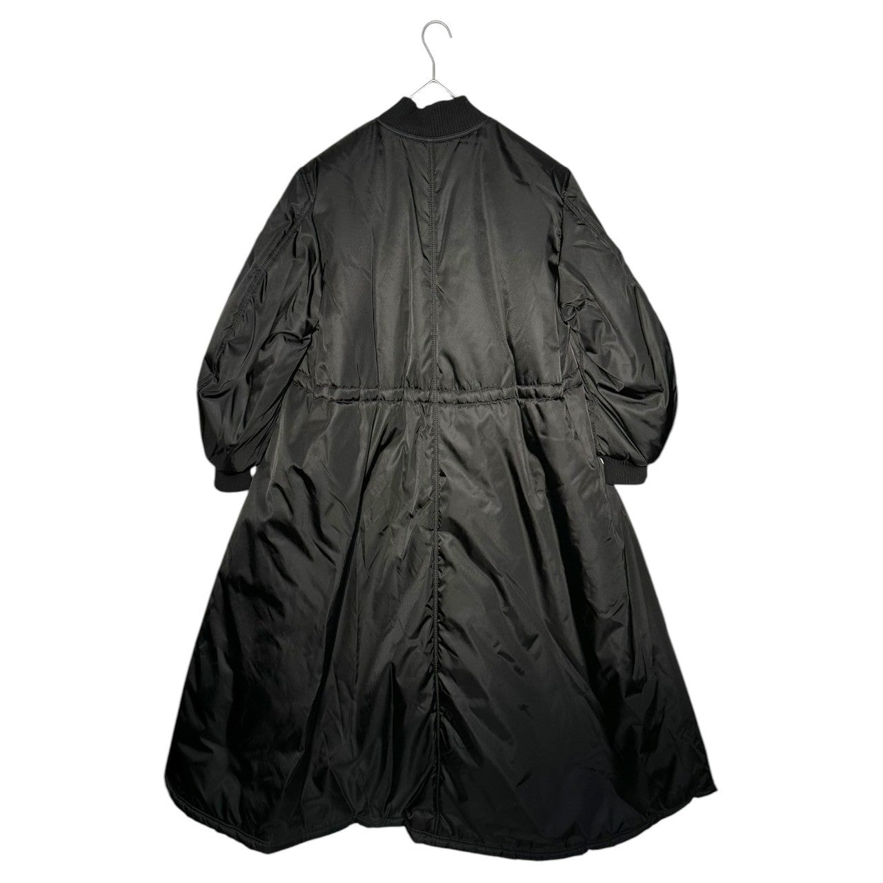 GUCCI(グッチ) Cruise 2024/25 collection MA-1 Flared Padded Coat フレア パテッド ロング コート 771448 40(L程度)メンズ着用可能 ブラック オーバーサイズ コレクションアイテム