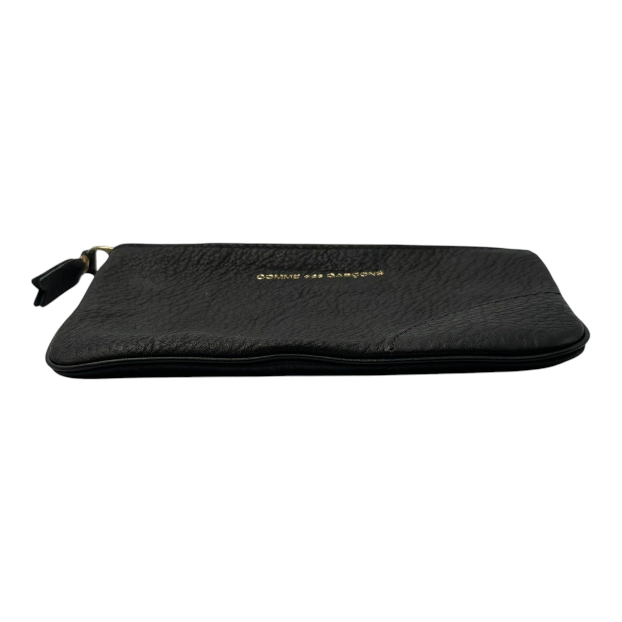 COMME des GARCONS(コムデギャルソン) WASHED WALLET ZIP POUCH ウォッシュド ウォレット ジップ ポーチ SA8100WW FREE ブラック
