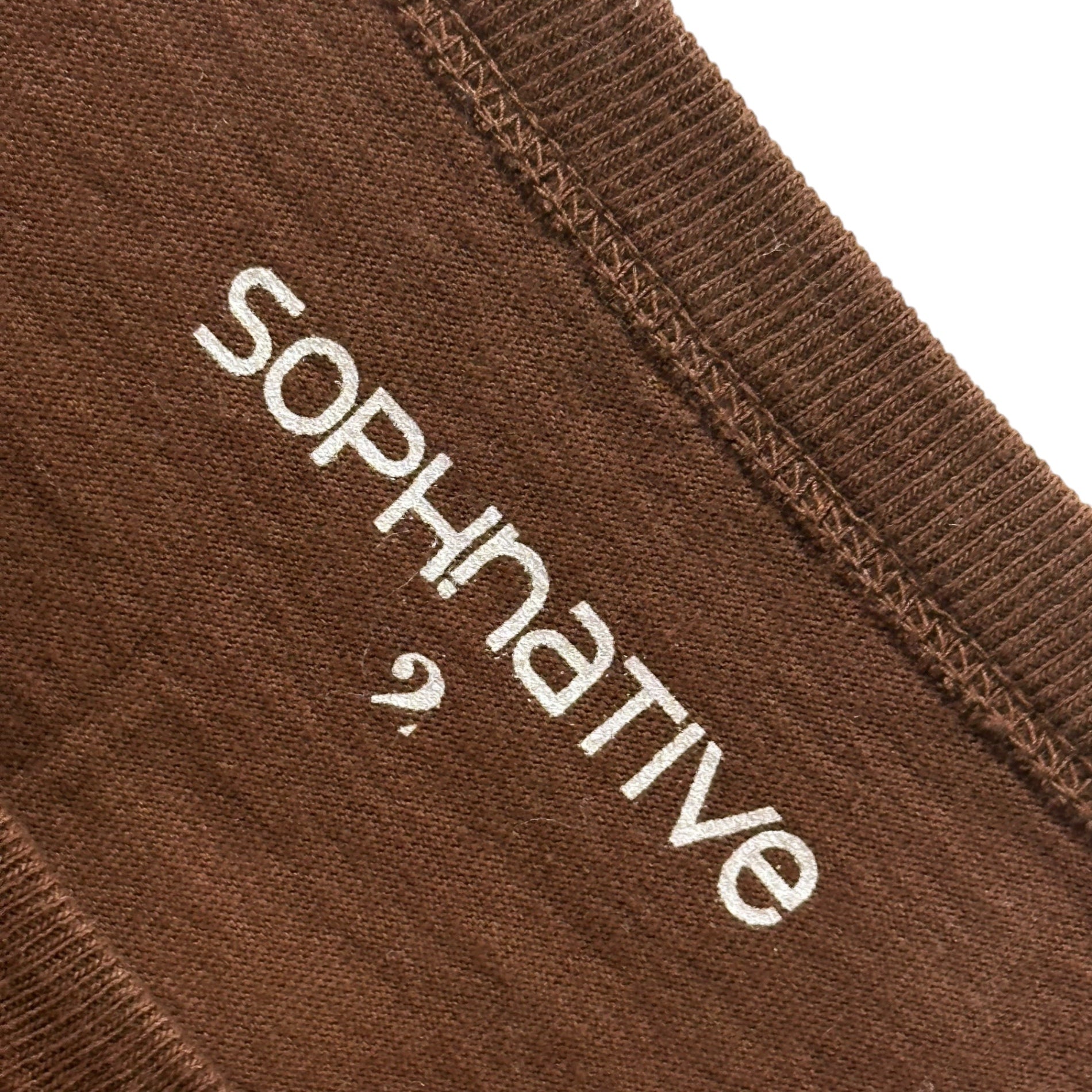 SOPH.×nonnative(ソフ×ノンネイティブ) SOPHNATIVE DWELLER TEE OVERDYED "That Sophnative Production” ロゴ刺繍 半袖 Tシャツ NN-T3973 2 ブラック コラボ