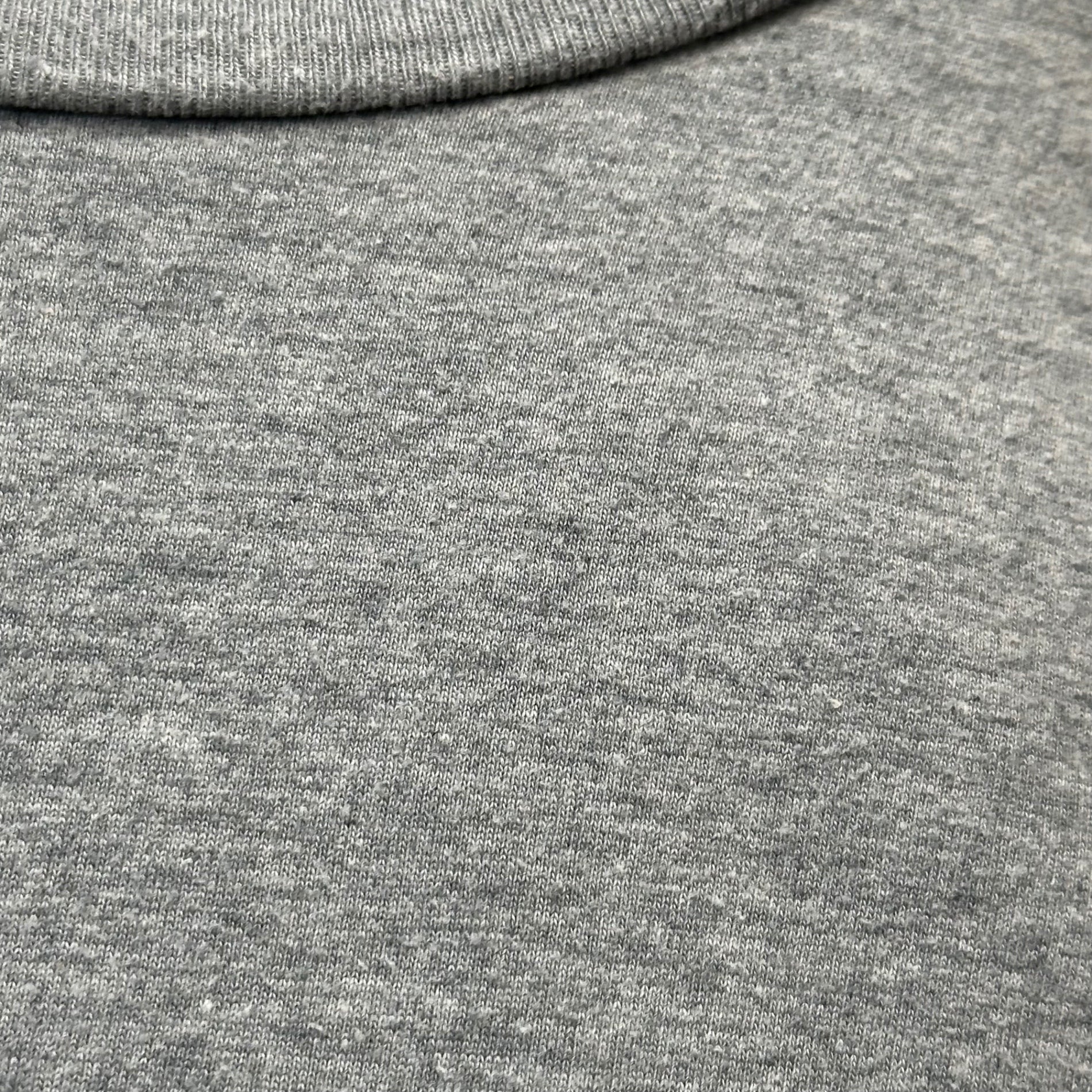 VISVIM(ビズビム/ヴィズヴィム) Eyelet Embroidered S/S Tee アイレット 半袖 Tシャツ L グレー×イエロー