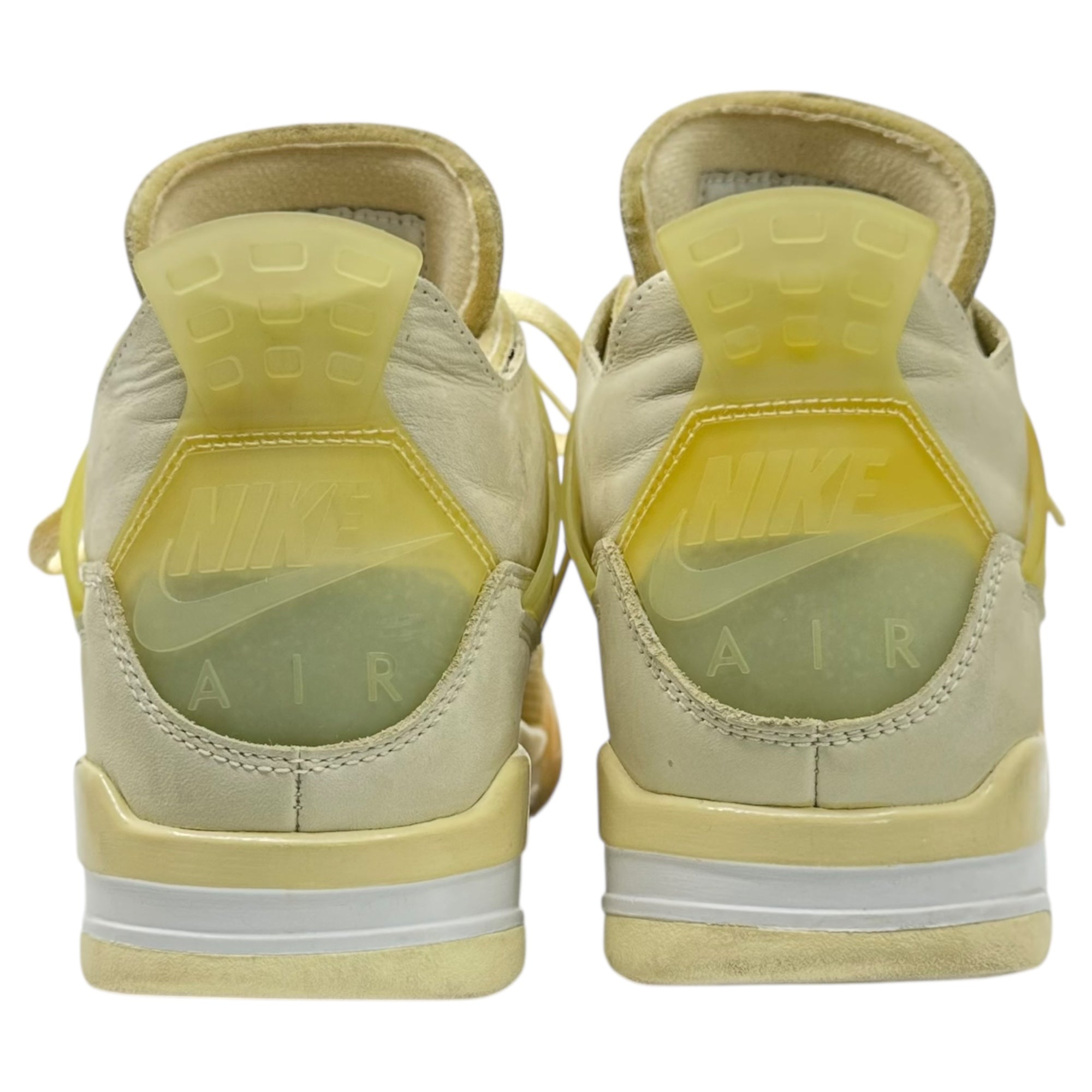 NIKE×Off-White(ナイキ×オフホワイト) Women's Air Jordan 4 SP "Sail" エアジョーダン 4 セイル CV9388-100 28cm アイボリー×ホワイト コラボ スニーカー