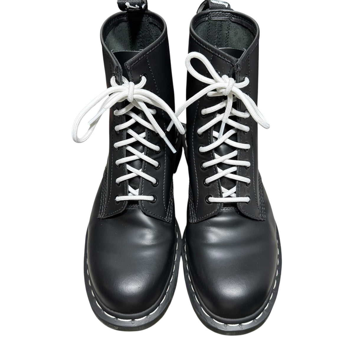 DR.MARTENS(ドクターマーチン) 1460 White Stitch 8 Eye Boot ホワイトステッチ 8 ホール ブーツ 1460WS 27cm ブラック