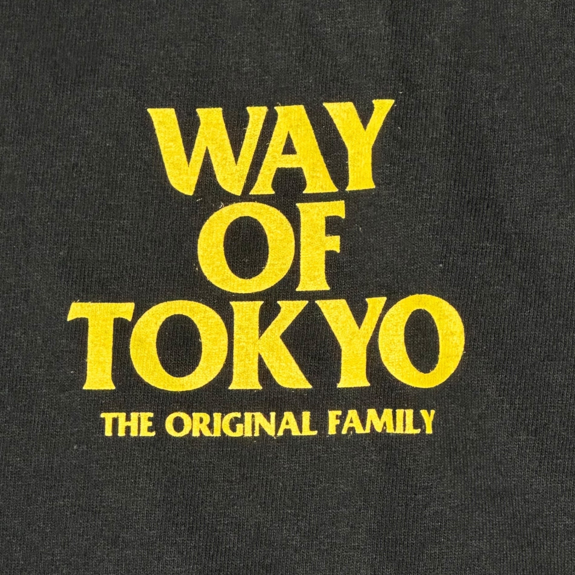 TOKYO ROUGH RIDERS(トーキョーラフライダース) RATS 限定 WAY OF TOKYO SS TEE Tシャツ XL ブラック