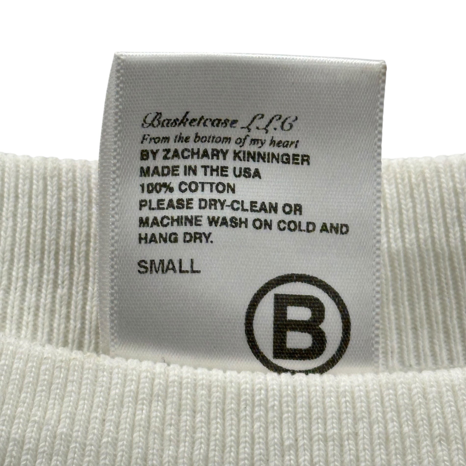 Basketcase(バスケットケース) MERRYMAKER Crewneck メリーメーカー クルーネック スウェット S ホワイト