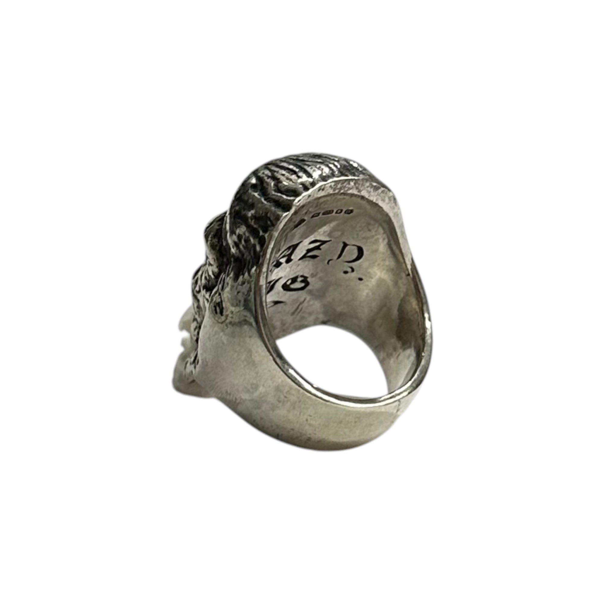 CRAZY PIG(クレイジーピッグ) 90's "Guard Planet Of The Apes" Guard Ring ”猿の惑星” ガード リング 17号 シルバー 90年代 925 指輪