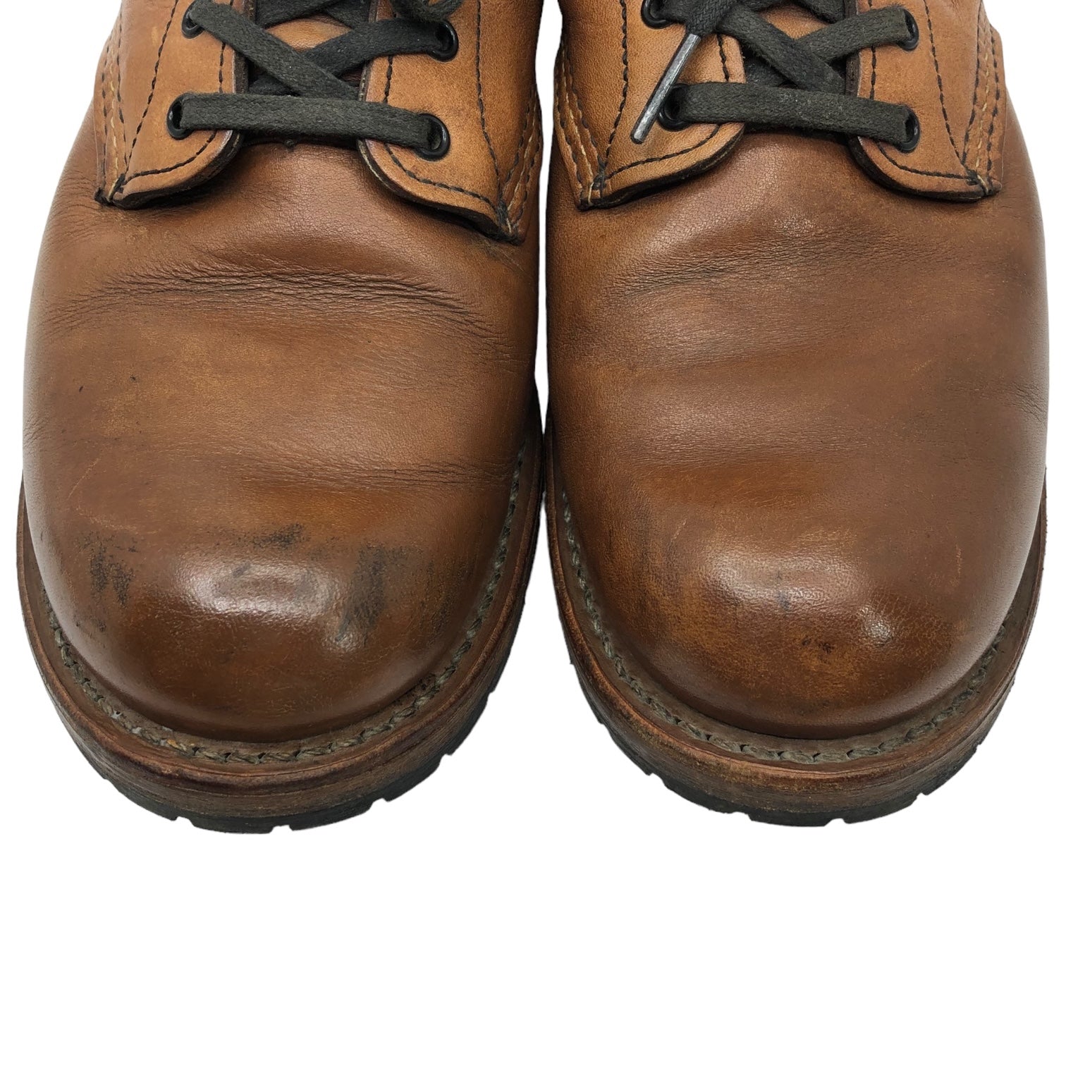 REDWING(レッドウィング) Beckman ベックマン ワーク ブーツ 9016 26.5cm ブラウン レースアップ レザー