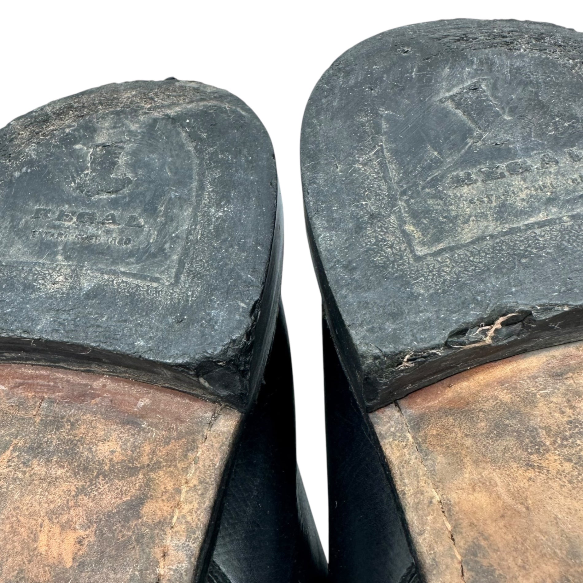 REGAL(リーガル) Single monk-strap leather shoes シングル モンク ストラップ レザー シューズ TI2321 25EE(25cm) ブラック 革靴 ドレス