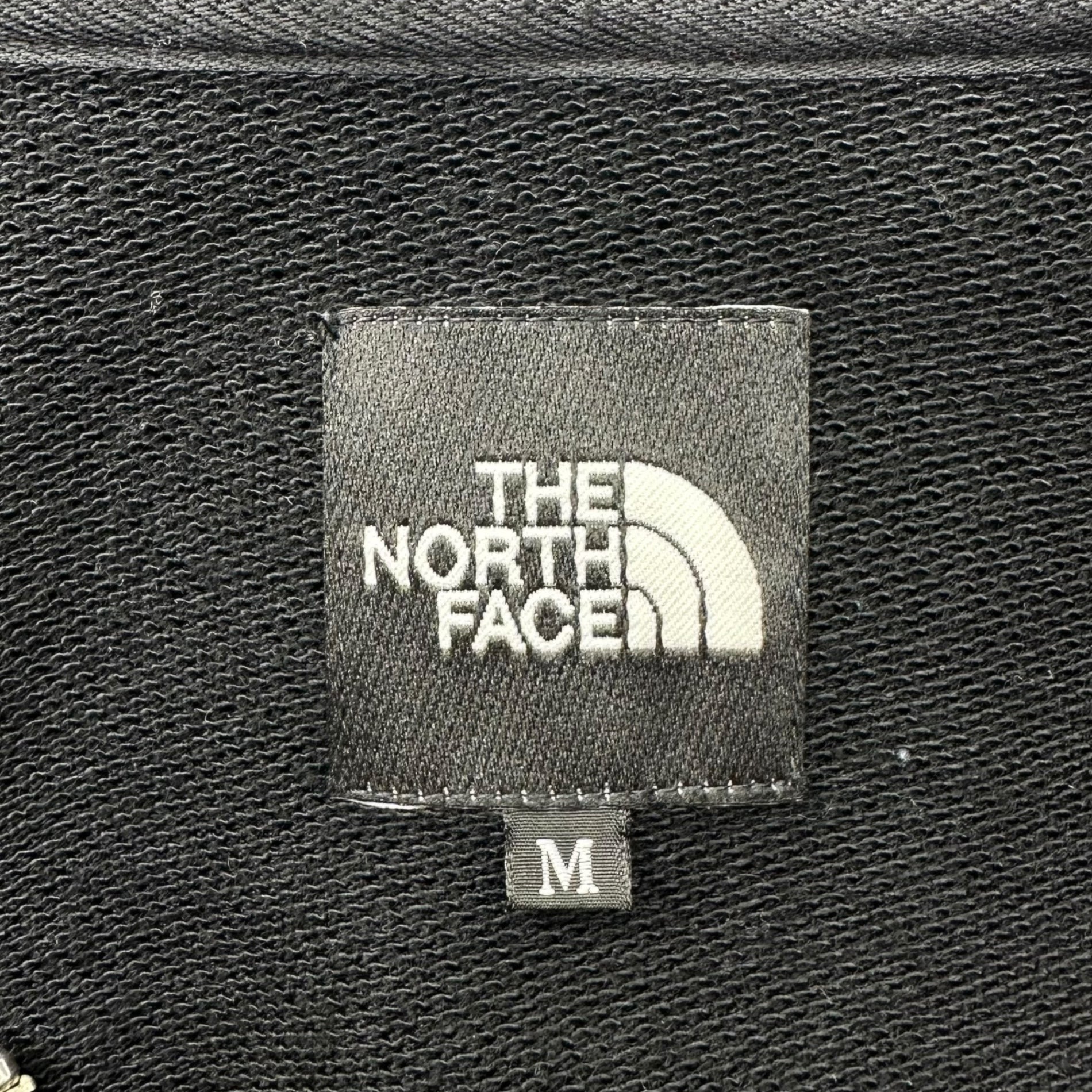 THE NORTH FACE(ノースフェイス) SQUARE LOGO FULLZIP Men’s スクエアロゴ ロゴ フルジップ パーカー NT11836 M ブラック