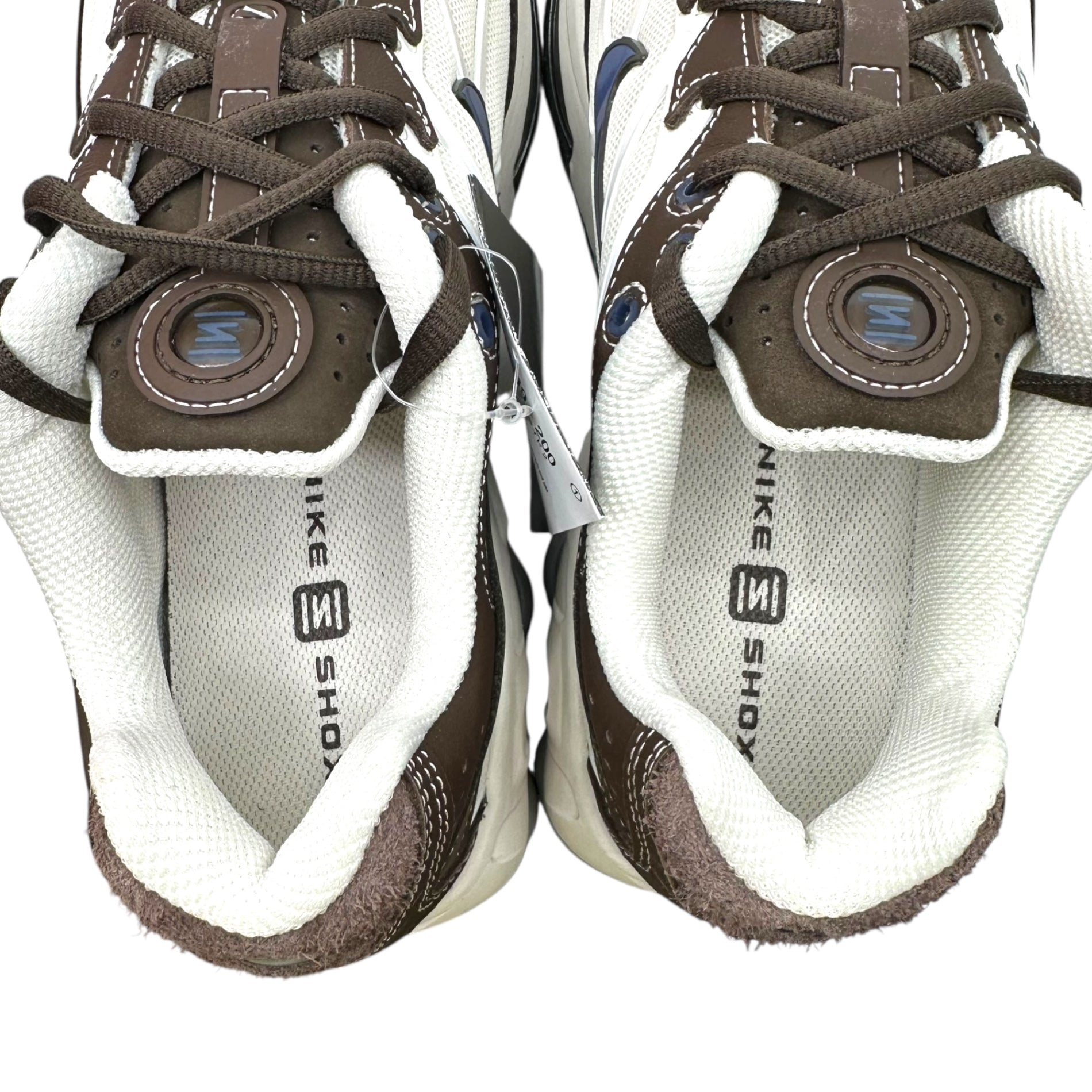 NIKE(ナイキ) Shox Ride 2 "Phantom and Baroque Brown" ショックス ライド 2 HV6349-200 25cm ホワイト×ブラウン ローカット スニーカー 箱付