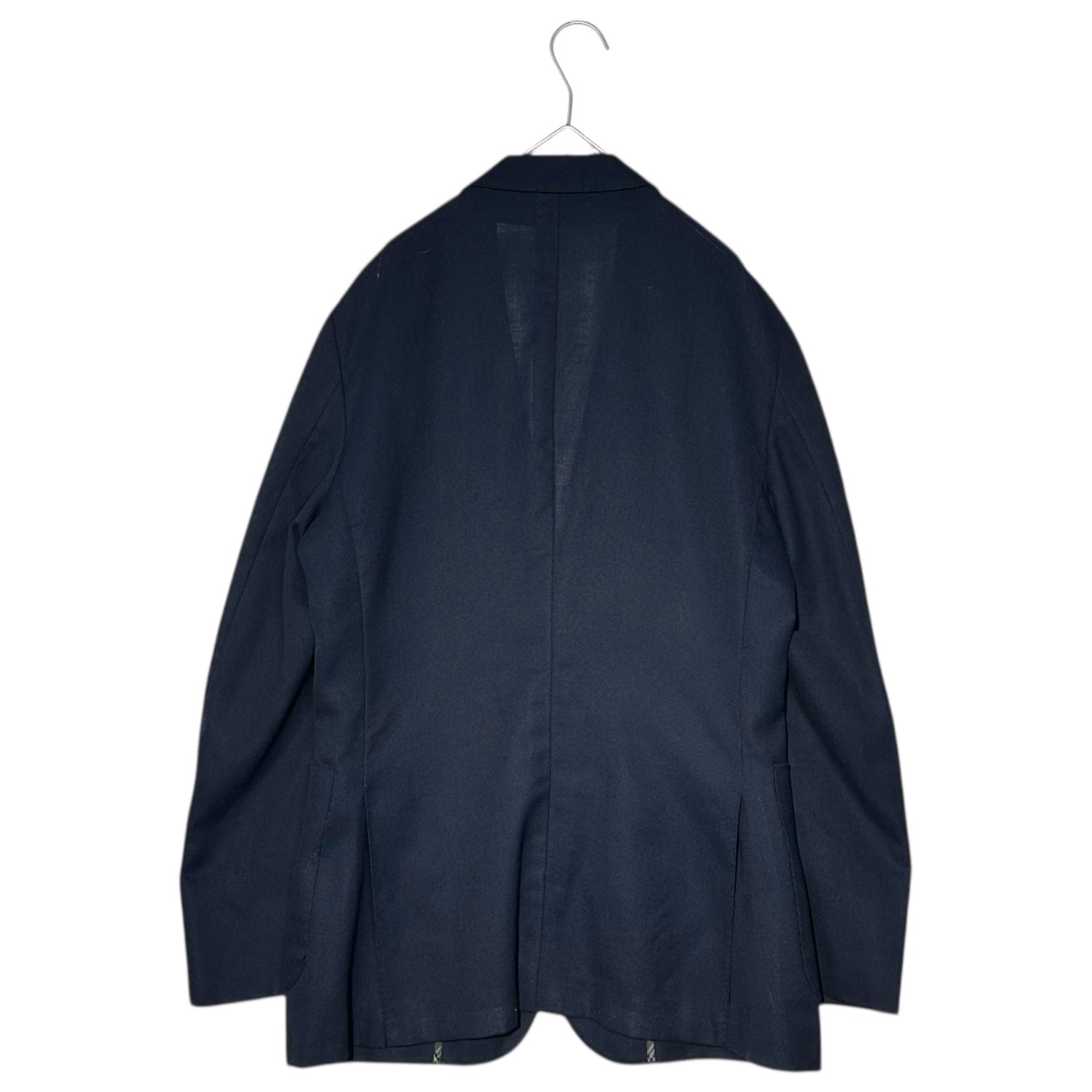 BURBERRY BLACK LABEL(バーバリーブラックレーベル) 2B Tailored Jacket 2B テーラード ジャケット D1E00-999 M ネイビー 夏用