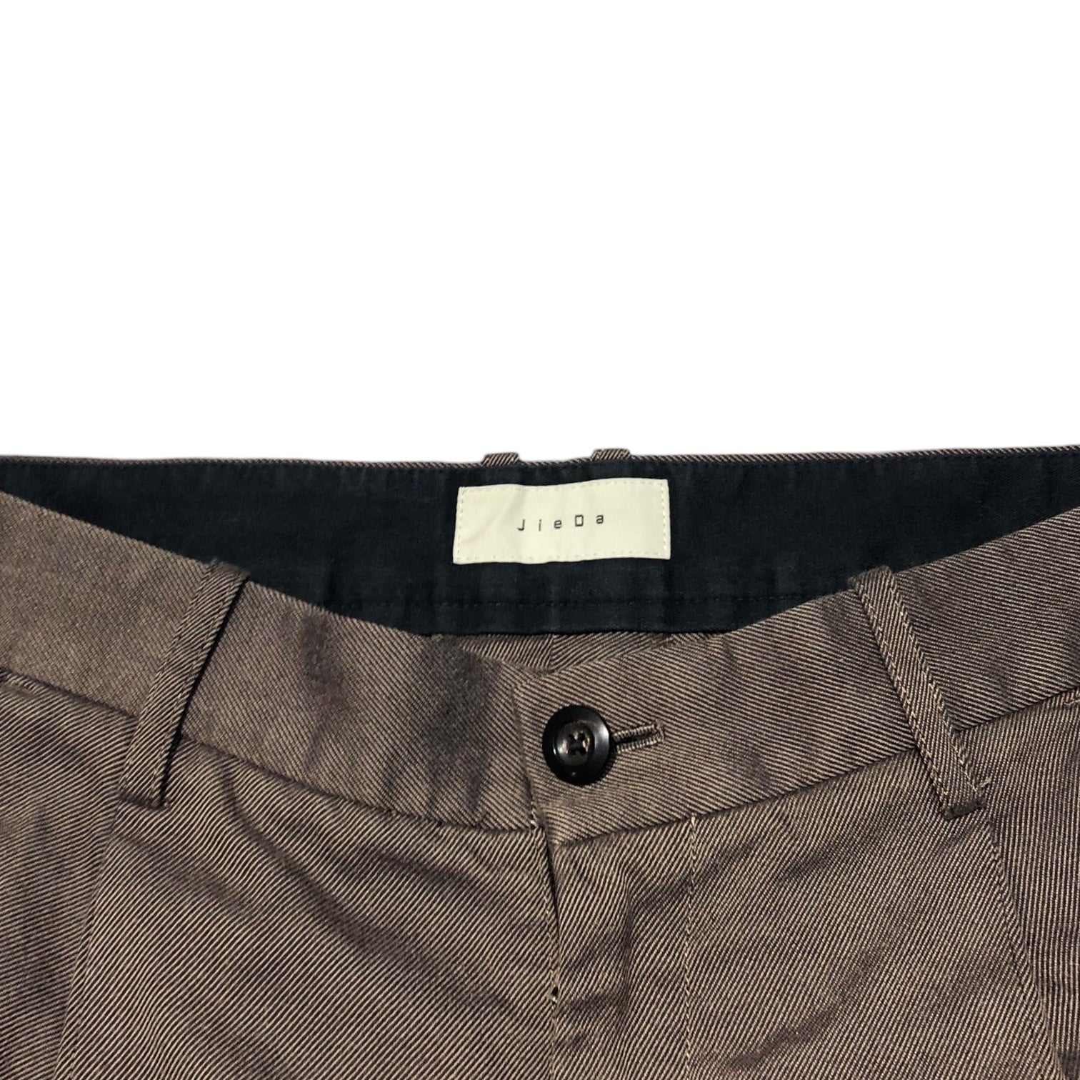 Jieda(ジエダ) 20SS SETUP TAILORED JACKET×SWITCHING TUCK SLACKS セットアップ ジャケット スラックス JIE-20S-JK04/JIE-20S-PT05-A JKT:04 BOTTOM:02 ブラウン