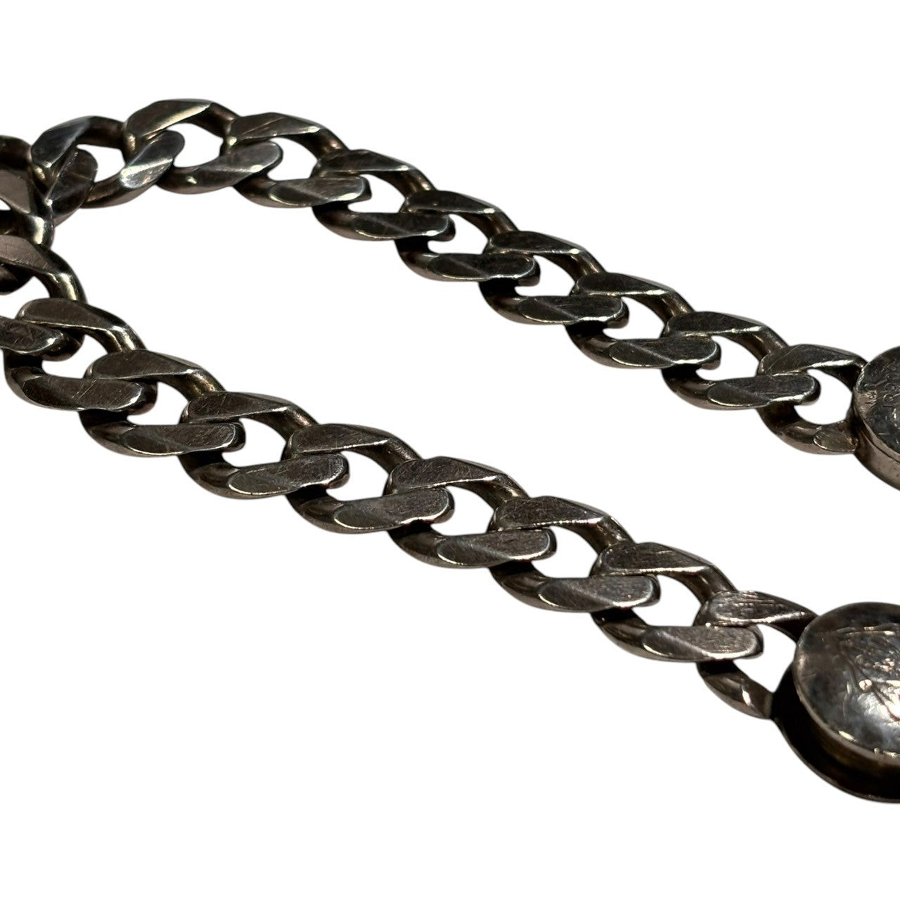 GUCCI(グッチ) 925 silver kihira chain bracelet ヴィンテージ 喜平 チェーン ブレスレット シルバー