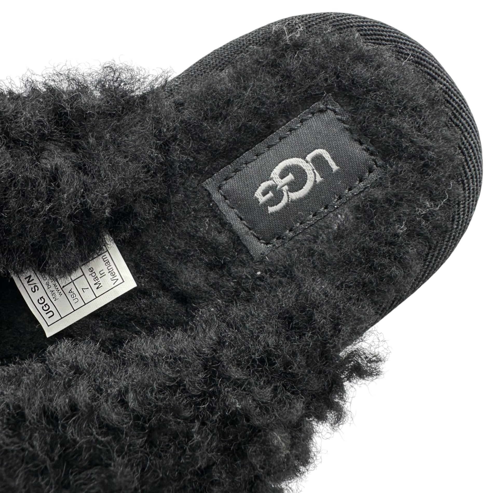 UGG(アグ) Maxi Curly Platform Sandal マキシ カーリー プラットフォーム サンダル S/N1133171 24 ブラック