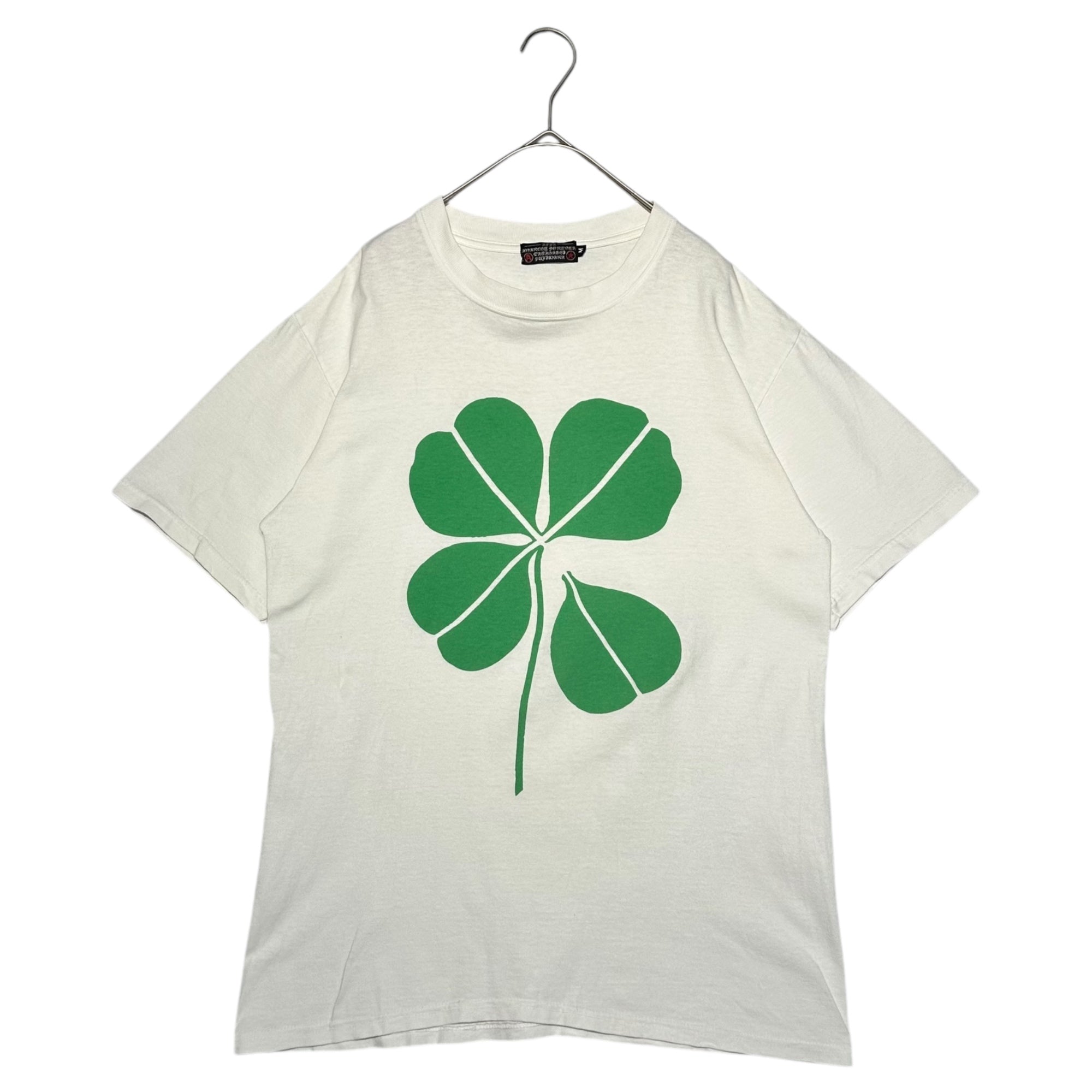 AFFA(エーエフエフエー) 90's Clover Print T-Shirt 90年代 クローバー プリント Tシャツ M ホワイト×グリーン アナーキーフォーエバーフォーエバーアナーキー