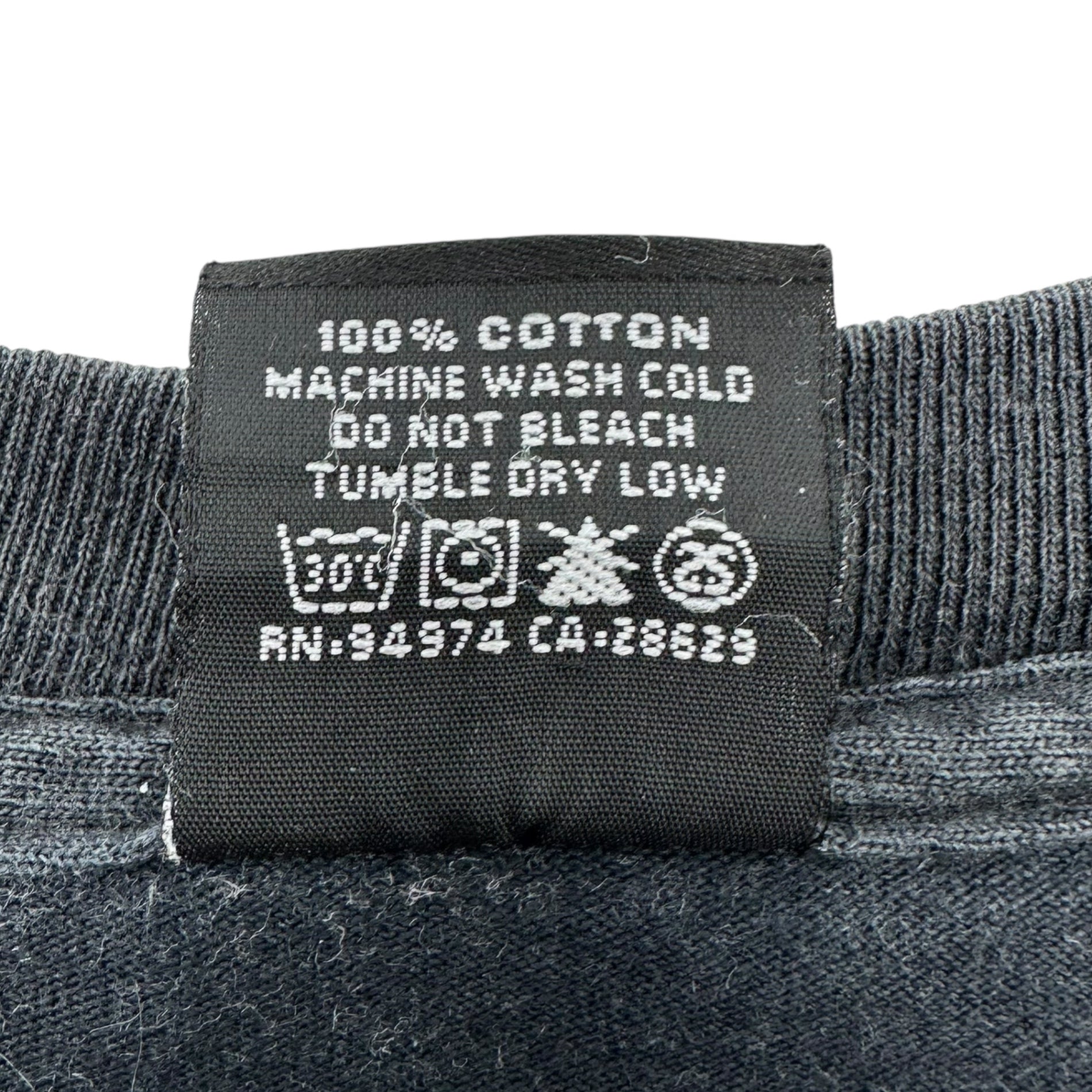 STUSSY(ステューシー) 00's crown skull back print Tシャツ 王冠 スカル バックプリント M ブラック×ゴールド OLD STUSSY