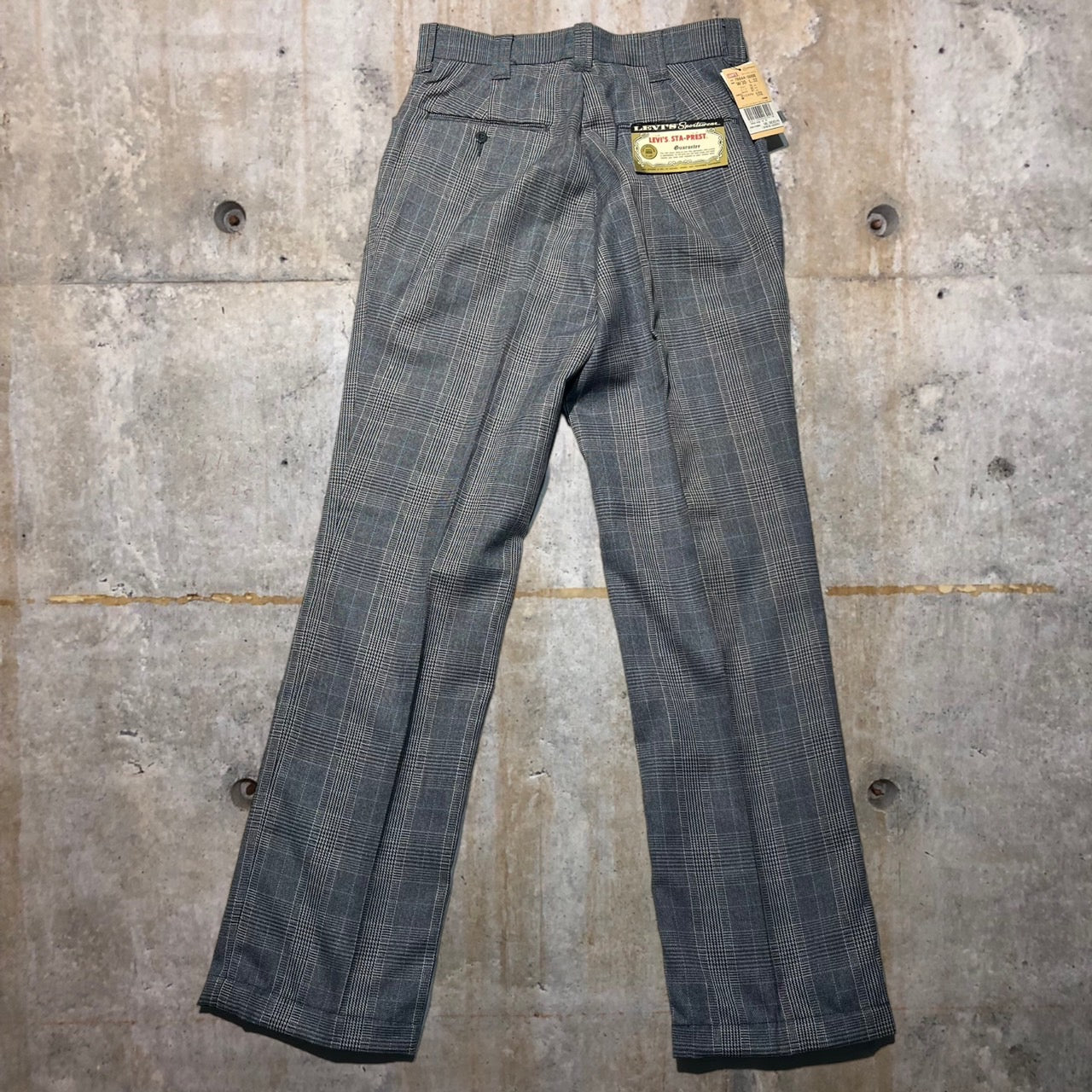 Levi's(リーバイス) タータンチェックスタープレスト 78644-0008 W30 L32 グレー 復刻モデル