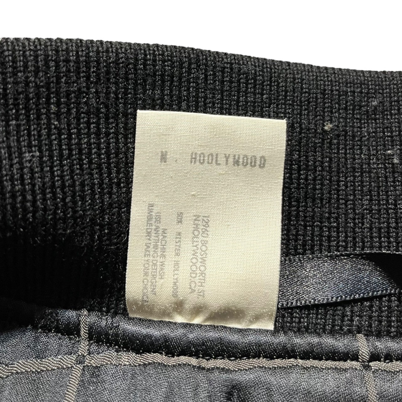 N.HOOLYWOOD(エヌハリウッド ミスターハリウッド) Quilted switching bomber jacket キルティング 切替 ボンバー ジャケット 192-BL04 pieces 36(M程度) ブラウン ブルゾン MA-1