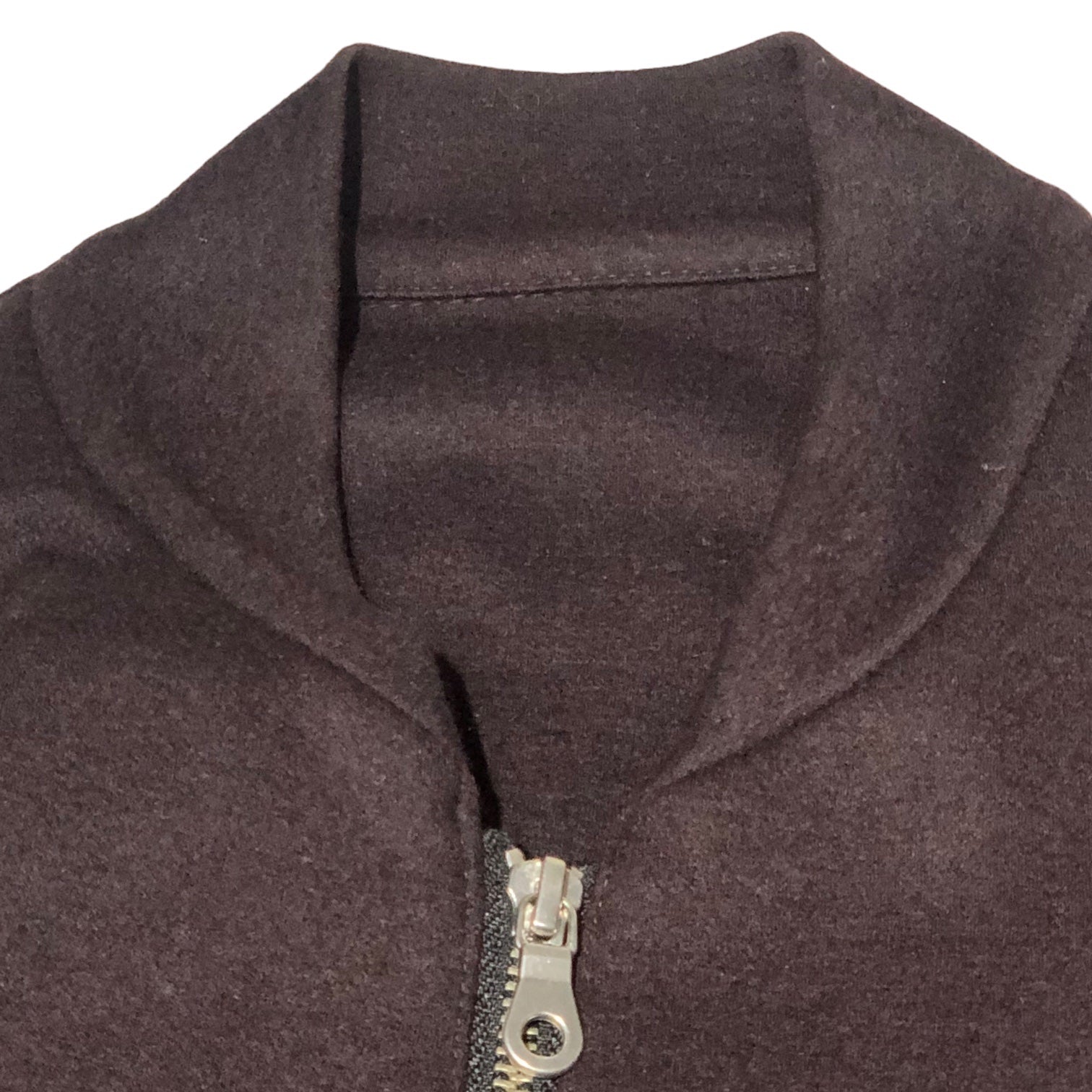 URU(ウル) 17AW WOOL FLIGHT BLOUSON ウール フライト ブルゾン 17FUJ08 1(S) ブラウン 参考定価66,000円(税込)