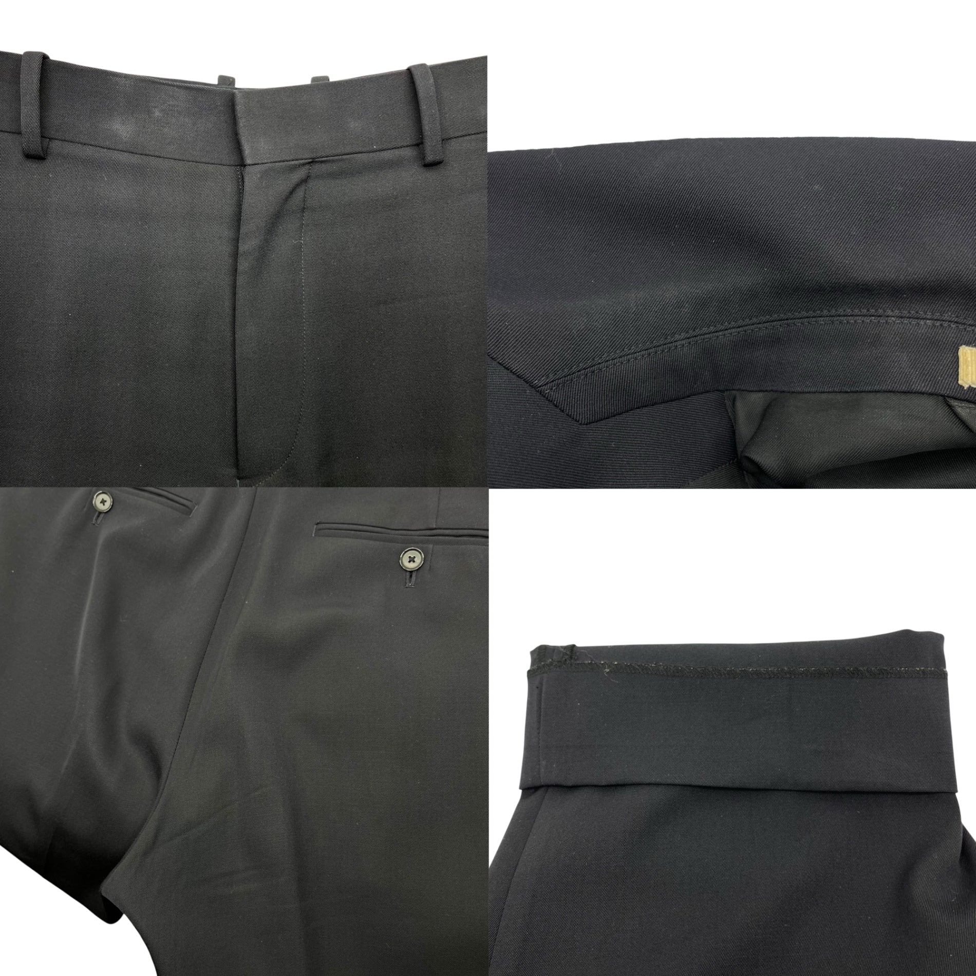 AURALEE(オーラリー) 21SS LIGHT WOOL MAX GABARDINE DOUBLE JACKET PANTS SETUP ライトウール マックス ギャバジン ダブル ジャケット パンツ セットアップ JKT:A21SJ01MG PT:3A21SP02MG JKT:4(M程度) PT:3(S程度) ネイビー